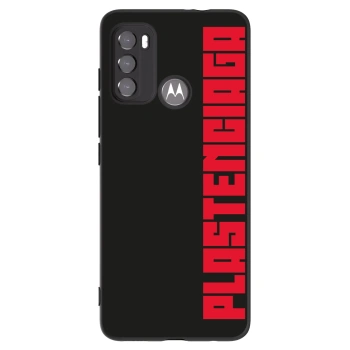 Picasee Motorola Edge 60 5G Hülle - Schwarzes Silikon - Plastenciaga