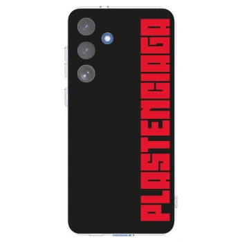 Picasee Samsung Galaxy S25 FE 5G Hülle - Transparentes Silikon - Plastenciaga