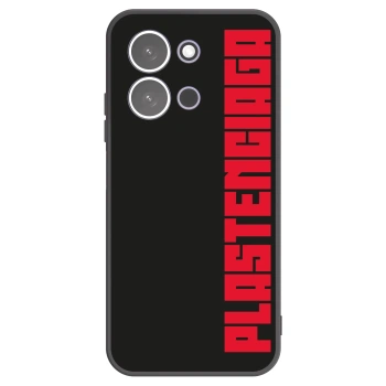 Picasee Xiaomi Redmi 15C 5G Hülle - Schwarzes Silikon - Plastenciaga