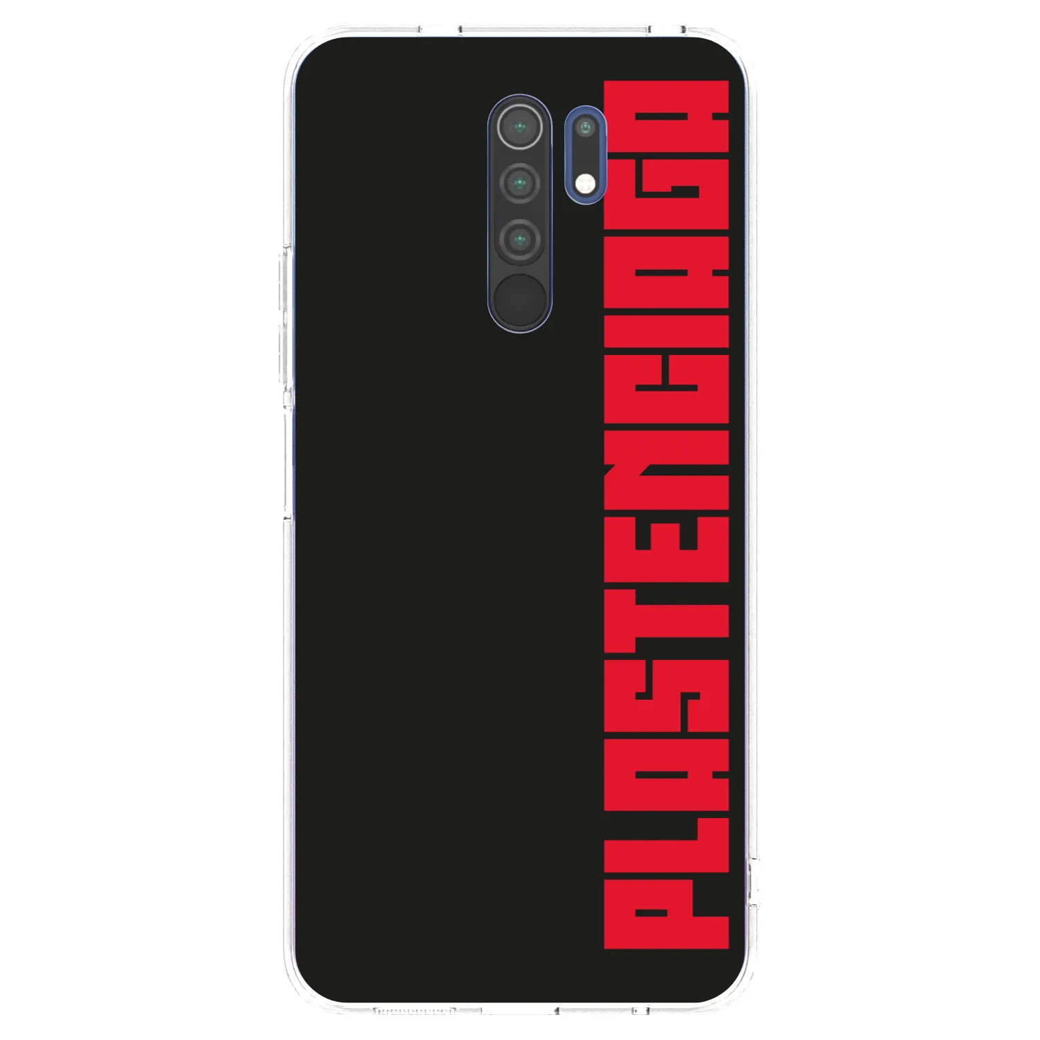 Picasee Xiaomi Redmi 9 Hülle - Transparentes Silikon - Plastenciaga