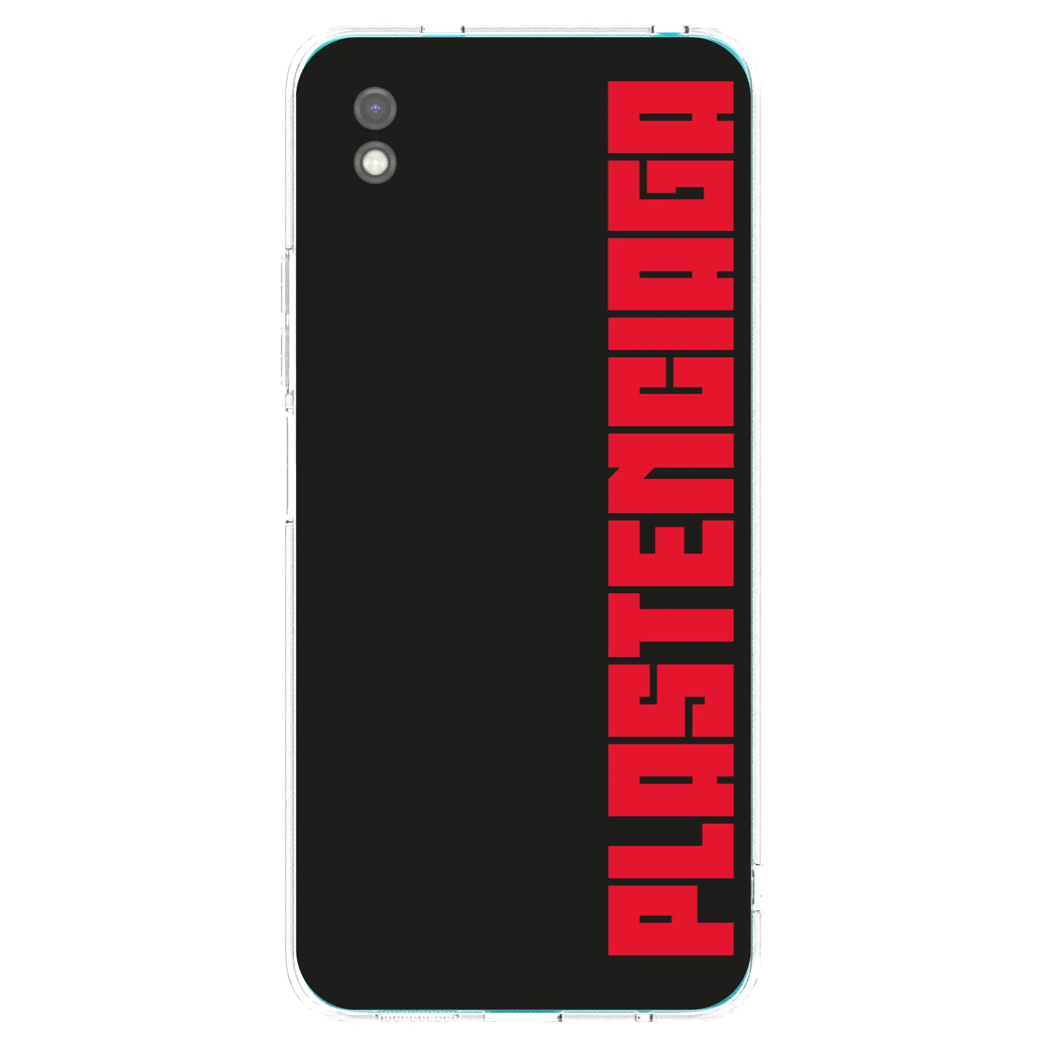 Picasee Xiaomi Redmi 9A Hülle - Schwarzes Silikon - Plastenciaga