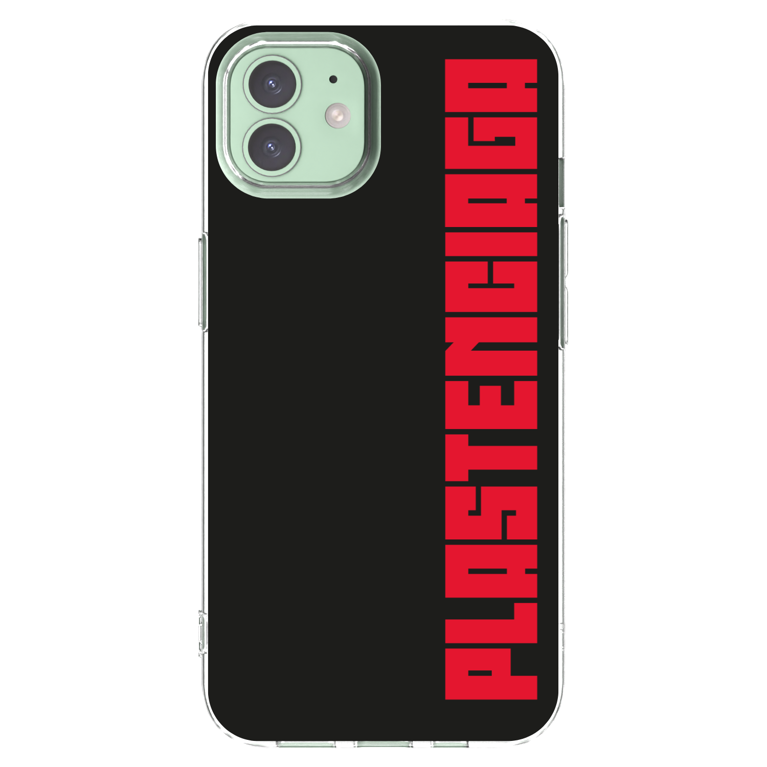 Picasee Apple iPhone 12 Hülle - Transparentes Silikon - Plastenciaga