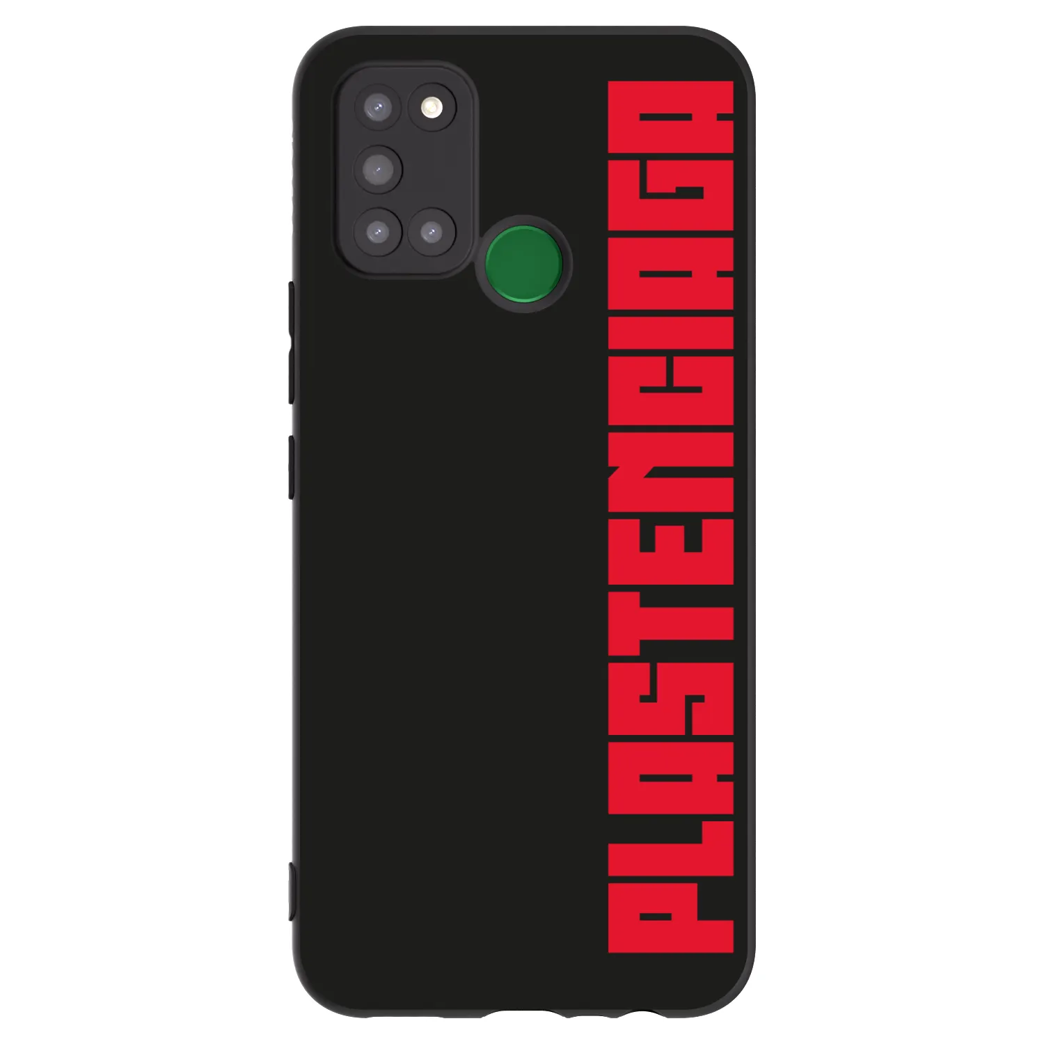 Picasee Realme 7i Hülle - Schwarzes Silikon - Plastenciaga