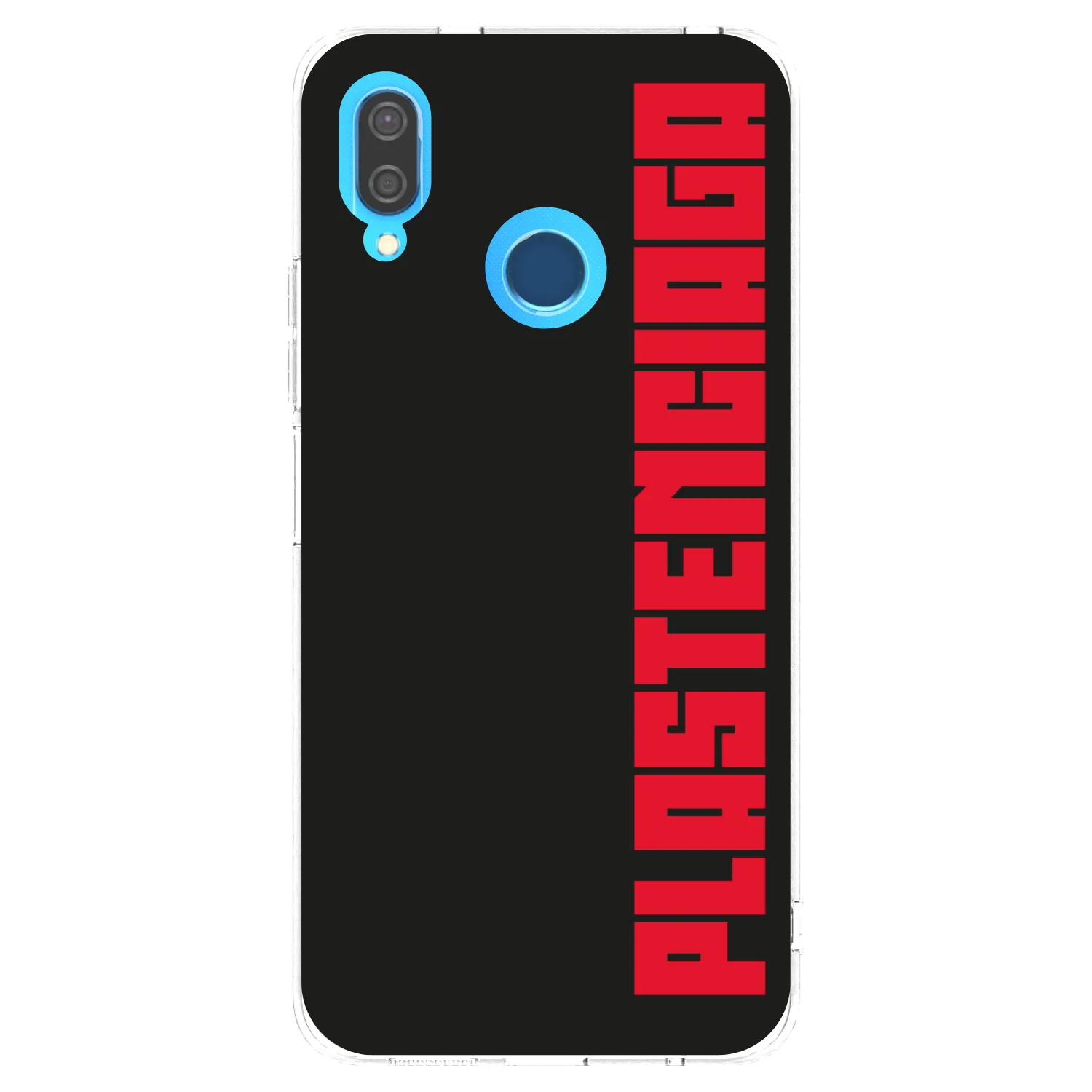 Picasee Huawei P20 Lite Hülle - Transparentes Silikon - Plastenciaga