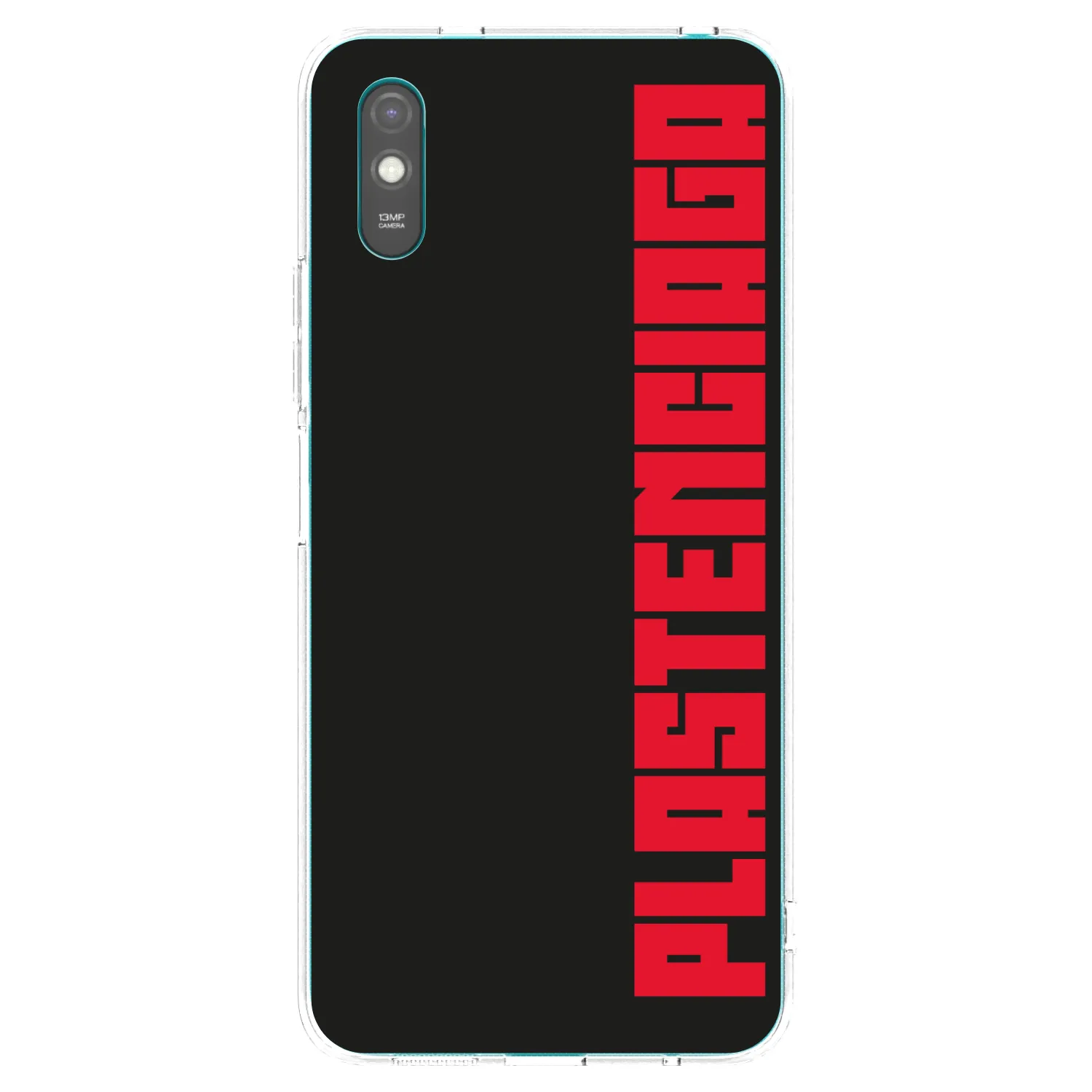 Picasee Xiaomi Redmi 9AT Hülle - Transparentes Silikon - Plastenciaga