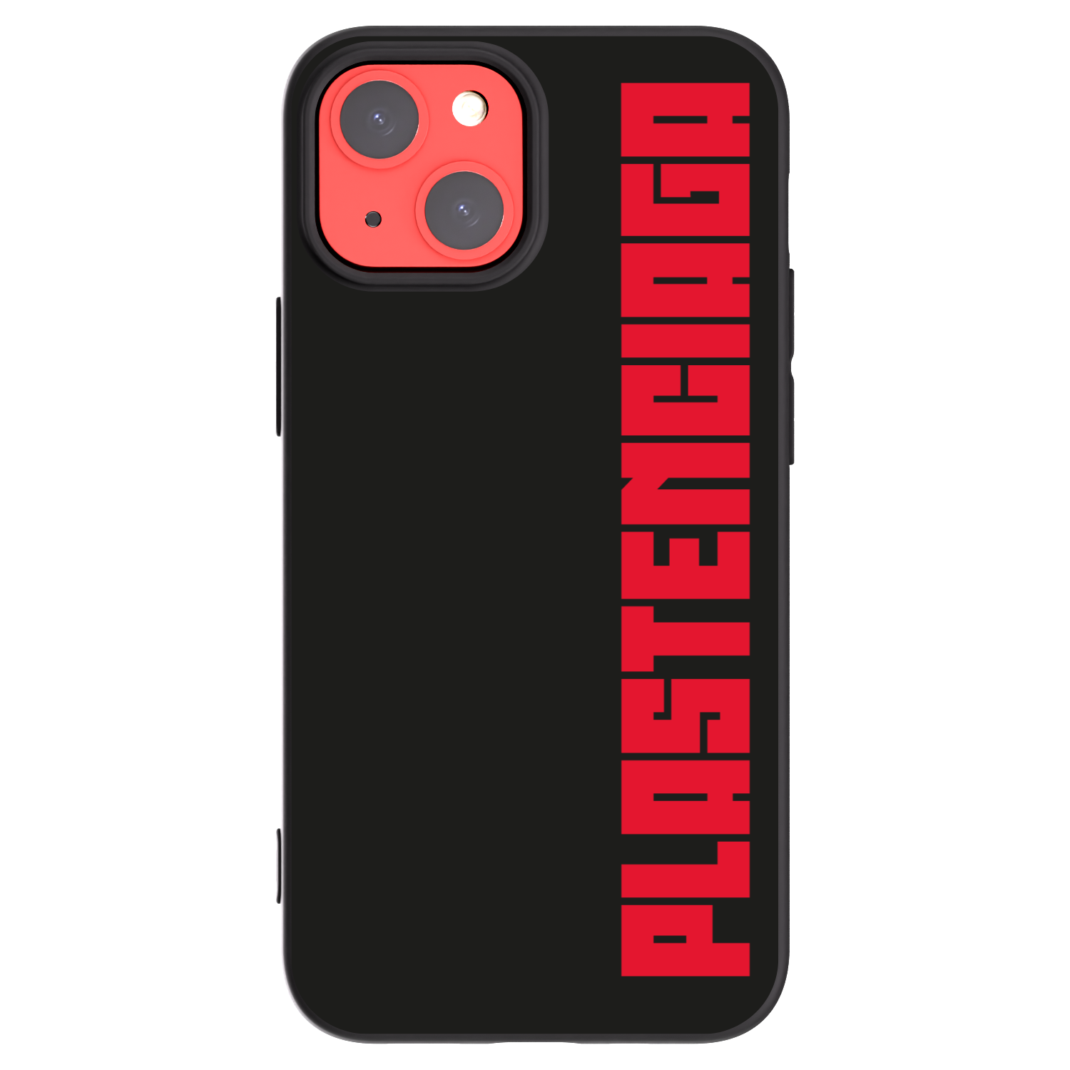 Picasee Apple iPhone 13 mini Hülle - Schwarzes Silikon - Plastenciaga