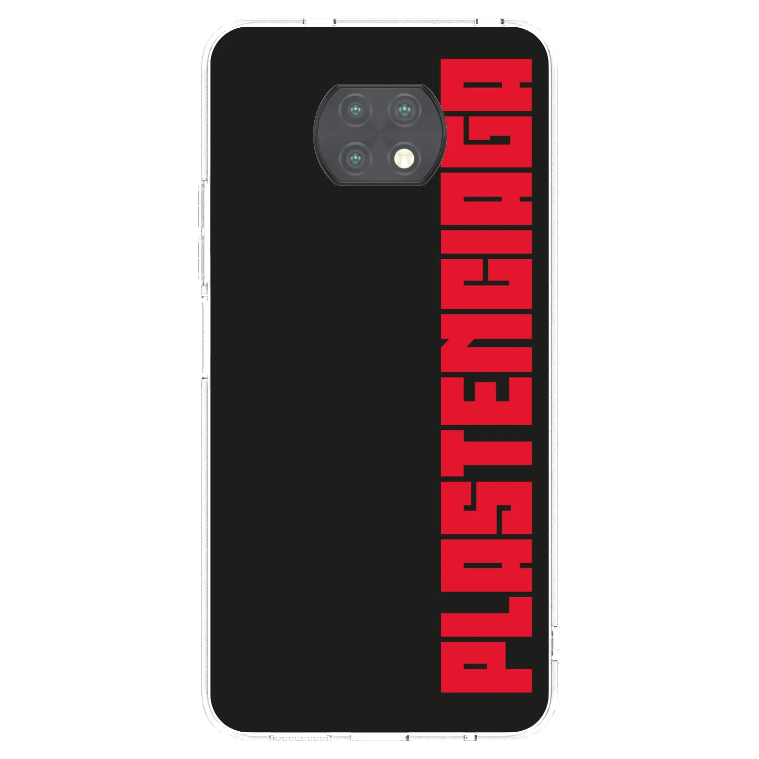 Picasee Xiaomi Redmi Note 9T Hülle - Transparentes Silikon - Plastenciaga