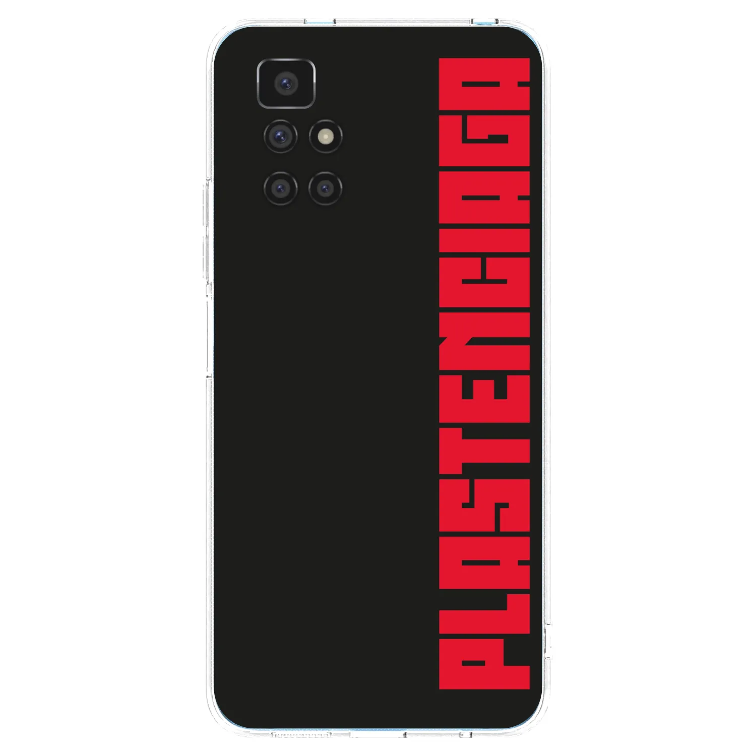Picasee Xiaomi Redmi 10 Hülle - Transparentes Silikon - Plastenciaga