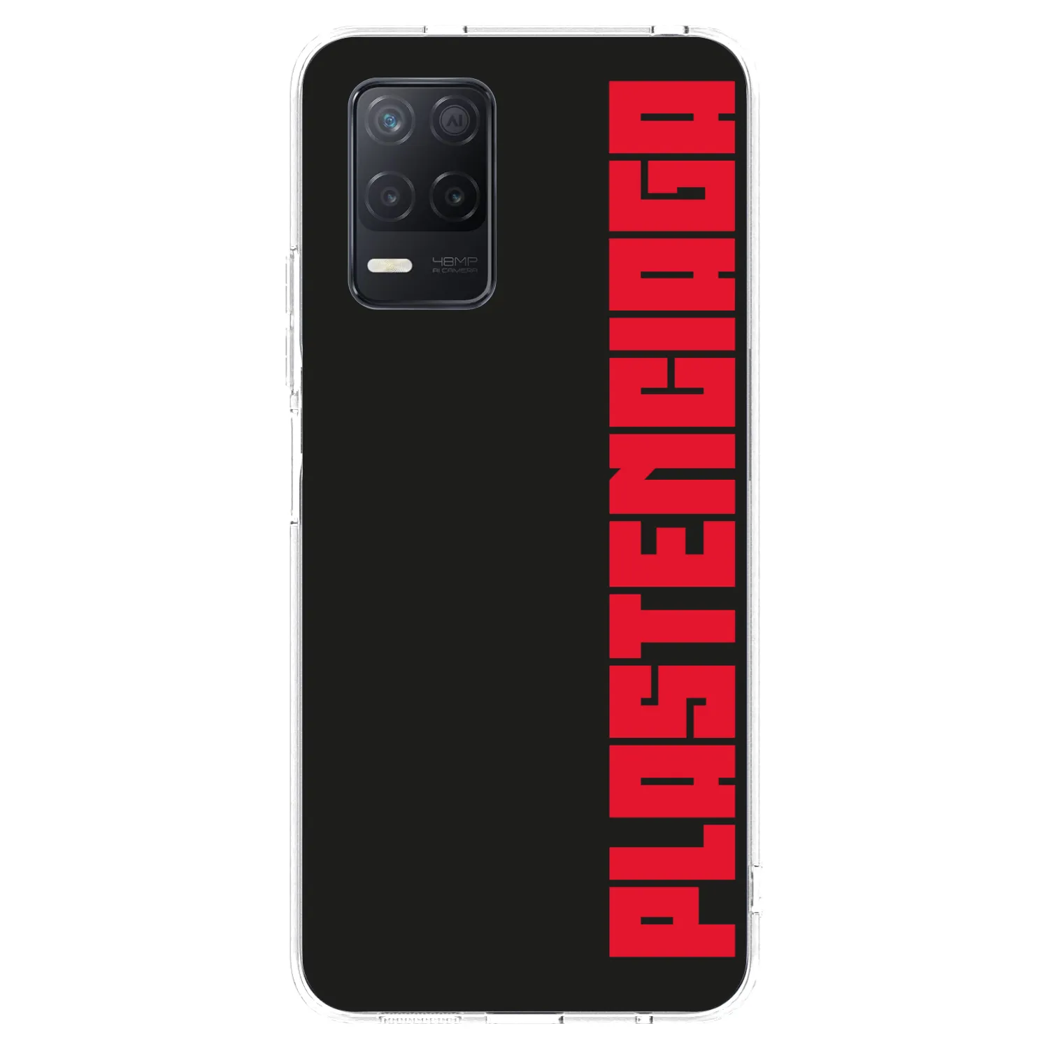 Picasee Realme 8 5G Hülle - Transparentes Silikon - Plastenciaga