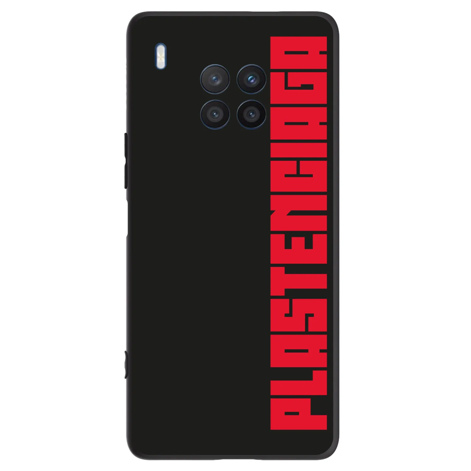 Picasee Honor 50 Lite Hülle - Schwarzes Silikon - Plastenciaga