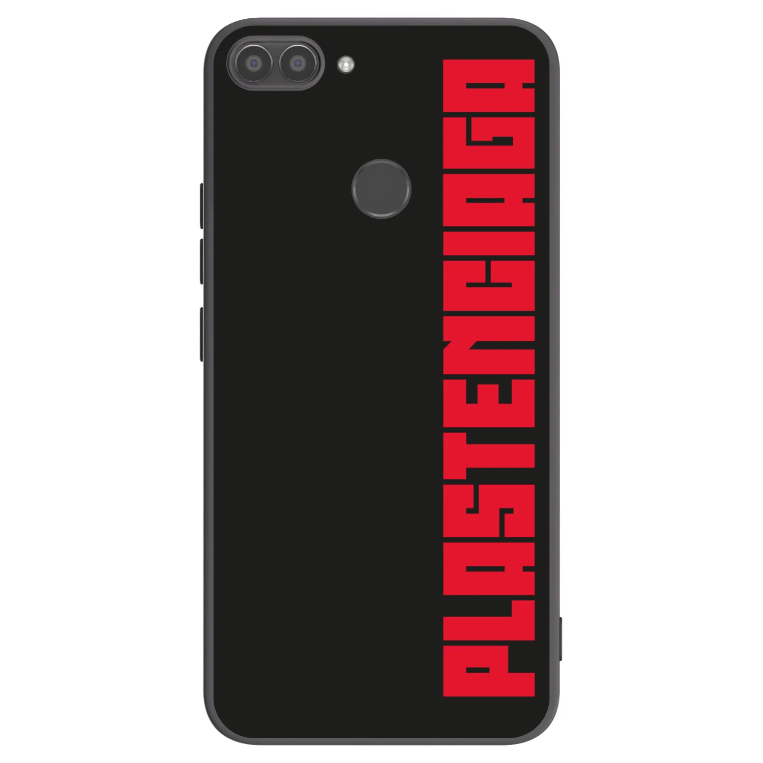 Picasee Huawei P Smart Hülle - Schwarzes Silikon - Plastenciaga