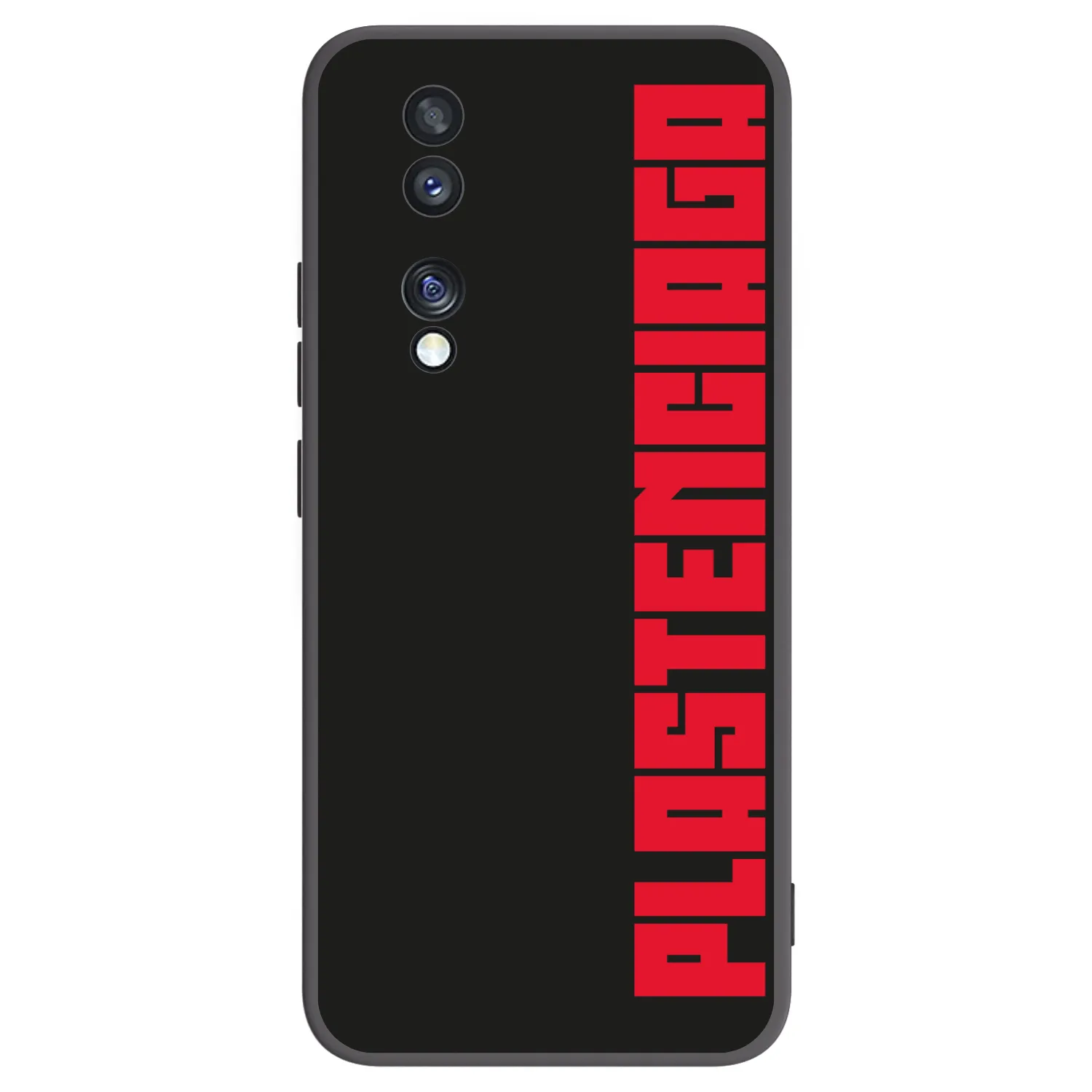 Picasee Honor 70 Hülle - Schwarzes Silikon - Plastenciaga