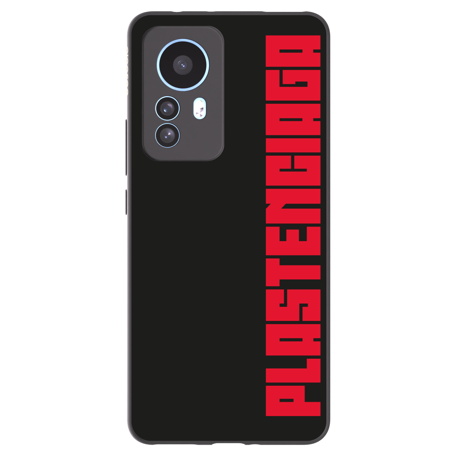 Picasee Xiaomi 12T Pro Hülle - Schwarzes Silikon - Plastenciaga