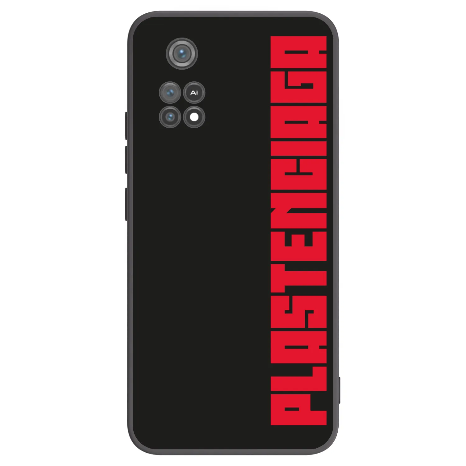 Picasee Xiaomi Poco M4 Pro Hülle - Schwarzes Silikon - Plastenciaga