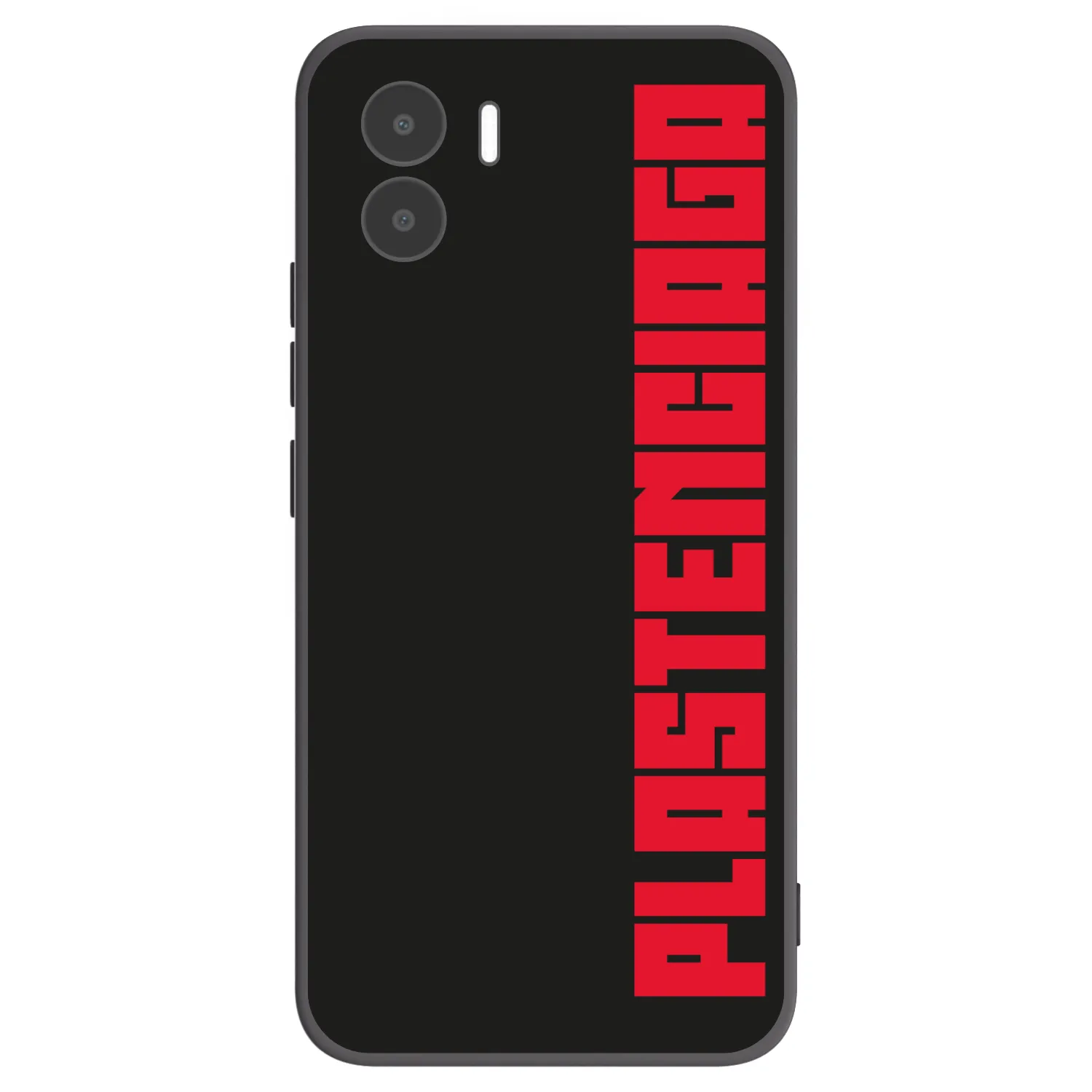 Picasee Xiaomi Redmi A1 Hülle - Schwarzes Silikon - Plastenciaga