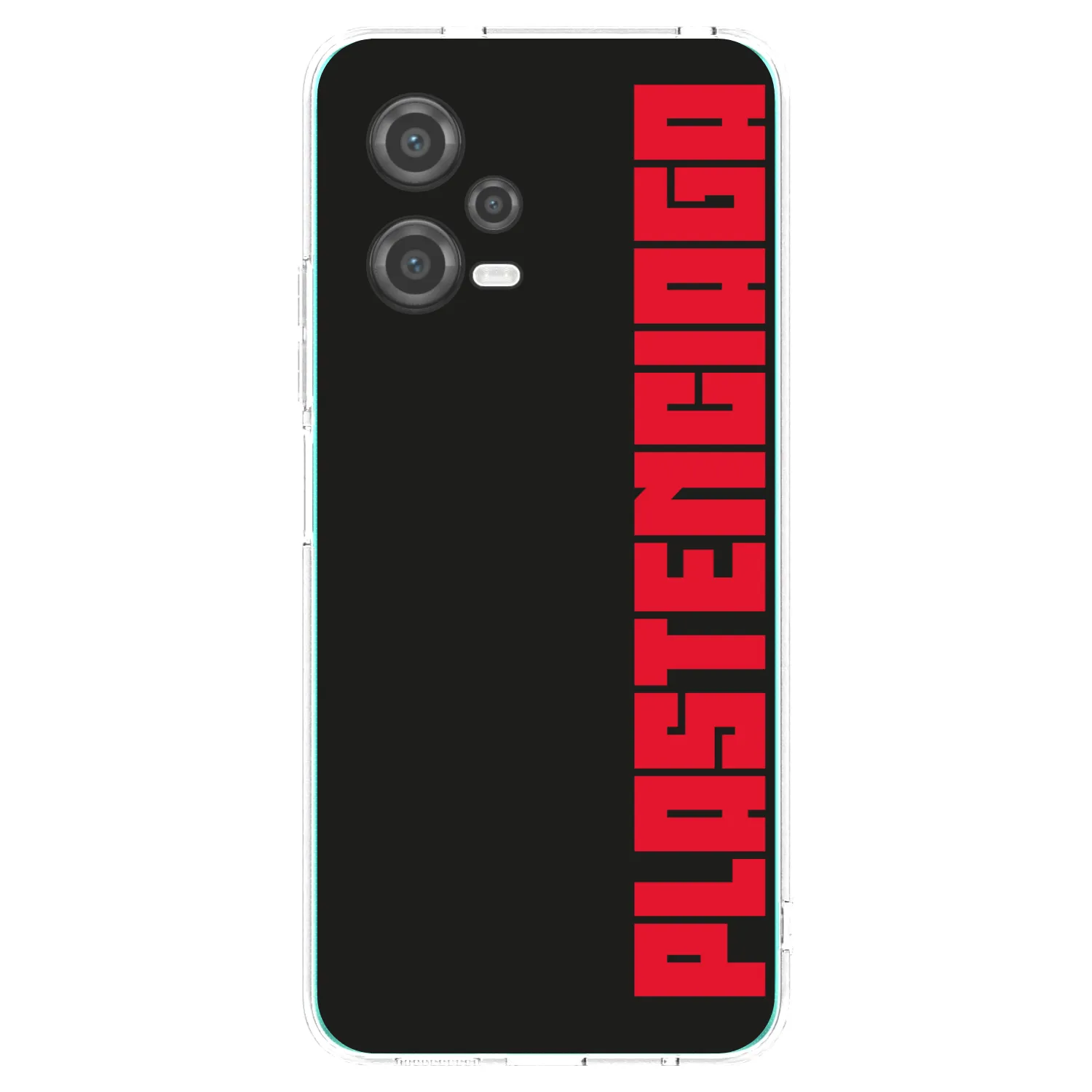 Picasee Xiaomi Poco X5 Hülle - Transparentes Silikon - Plastenciaga