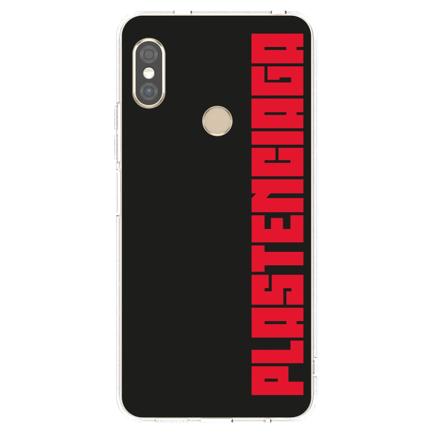 Picasee Xiaomi Redmi Note 5 Global Hülle - Transparentes Silikon - Plastenciaga