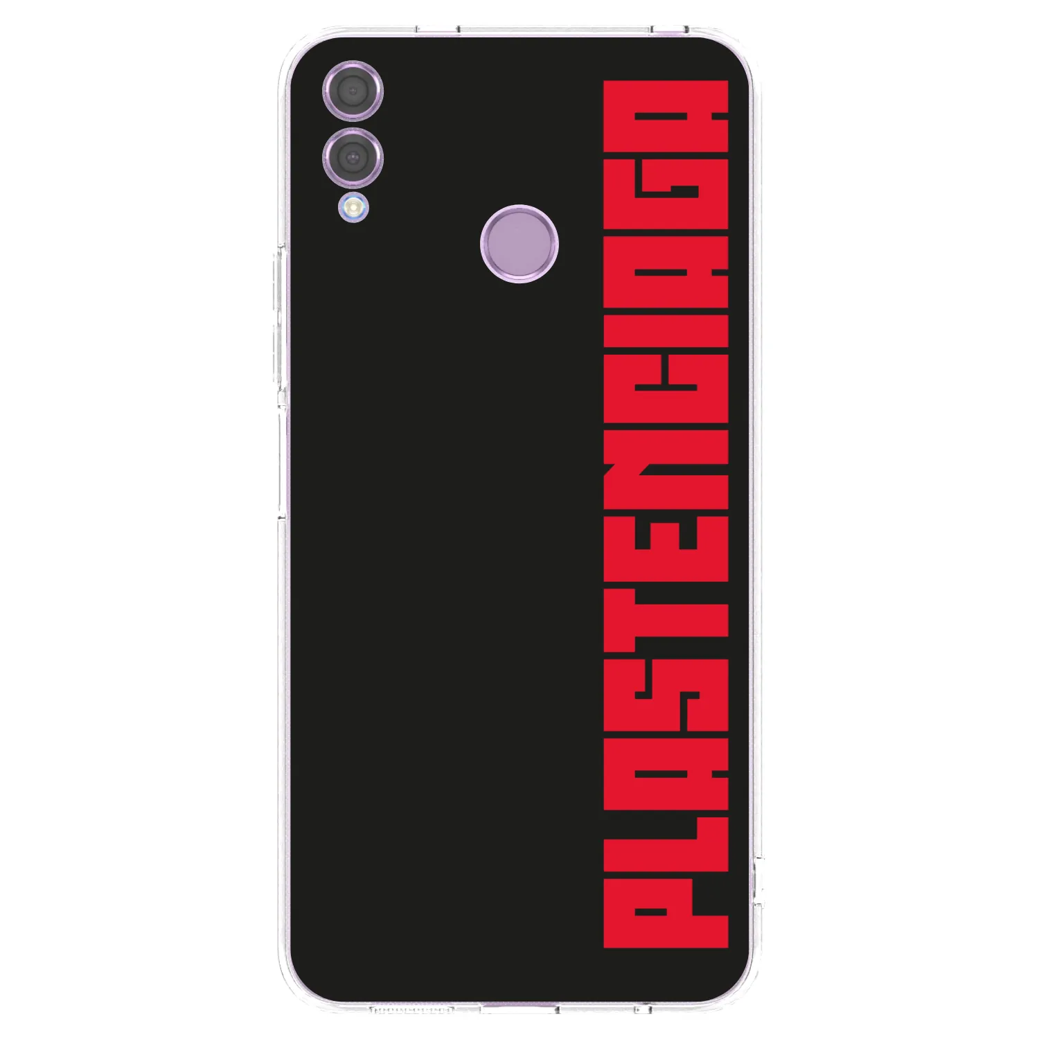 Picasee Honor 8X Hülle - Transparentes Silikon - Plastenciaga