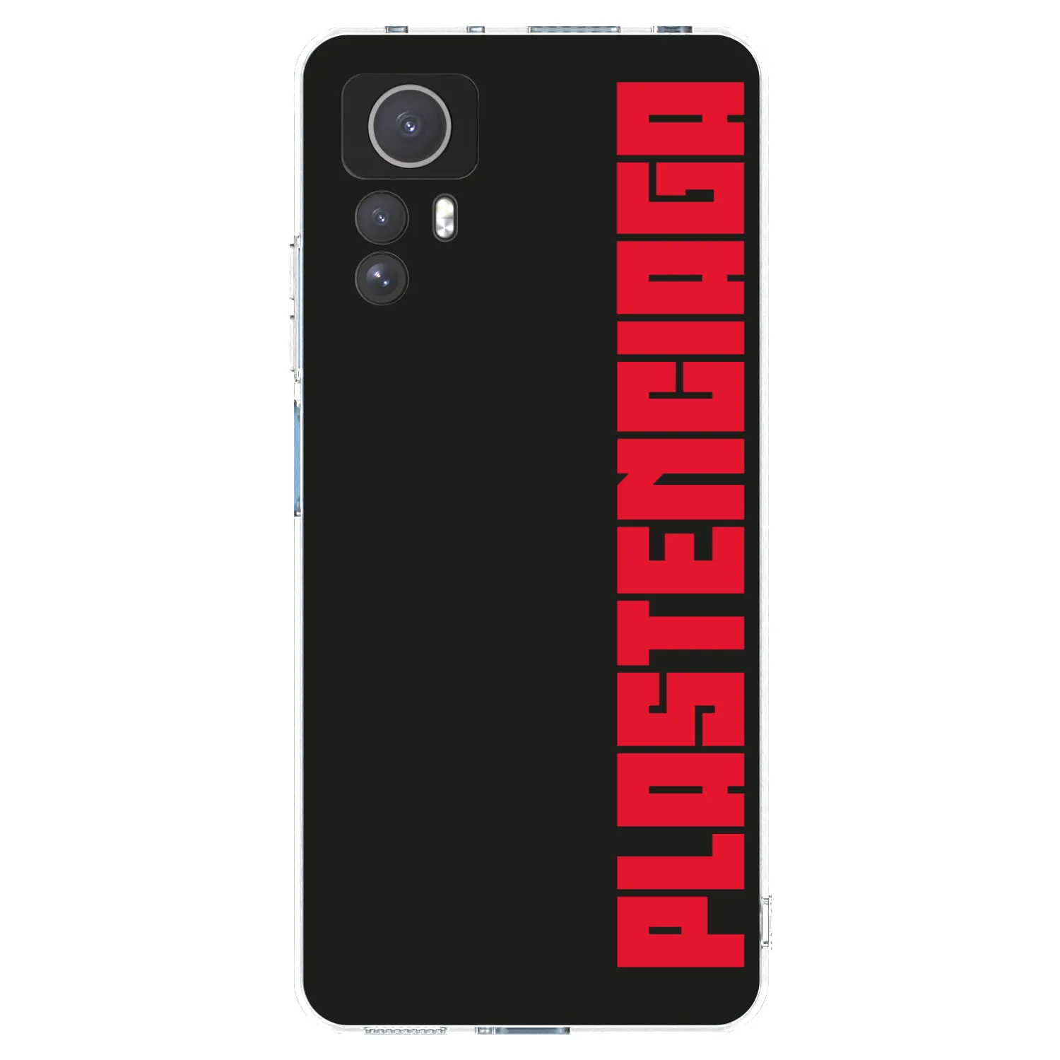 Picasee Xiaomi Redmi Note 12S Hülle - Transparentes Silikon - Plastenciaga