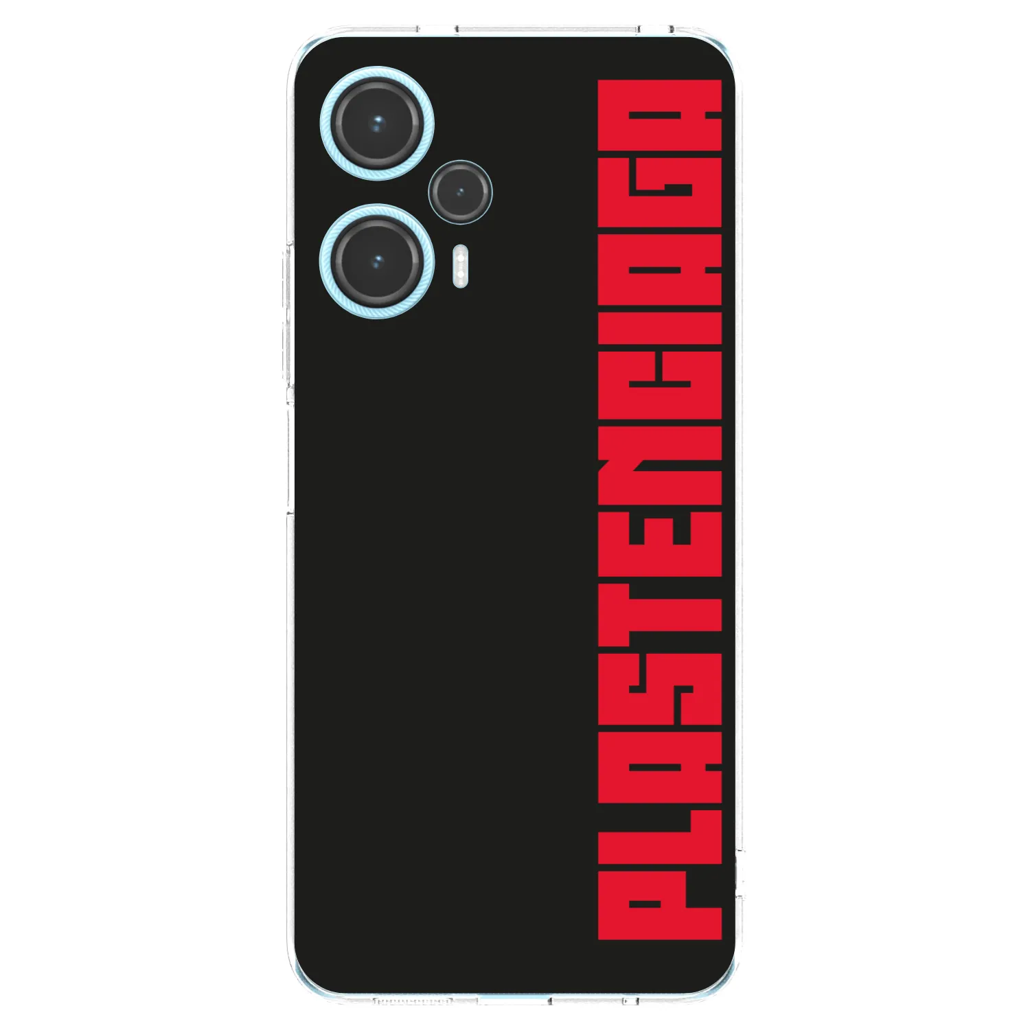 Picasee Xiaomi Poco F5 Hülle - Transparentes Silikon - Plastenciaga