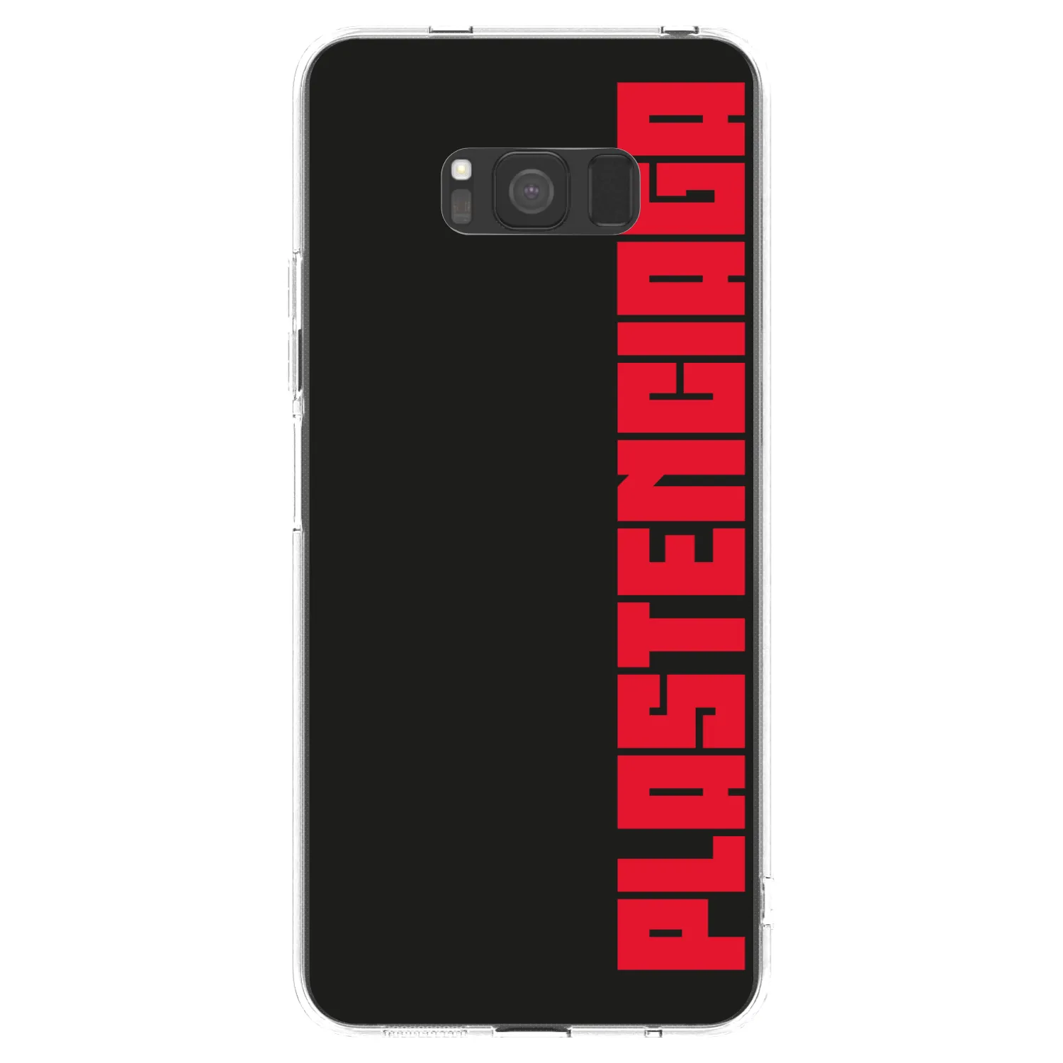 Picasee Samsung Galaxy S8 G950F Hülle - Transparentes Silikon - Plastenciaga