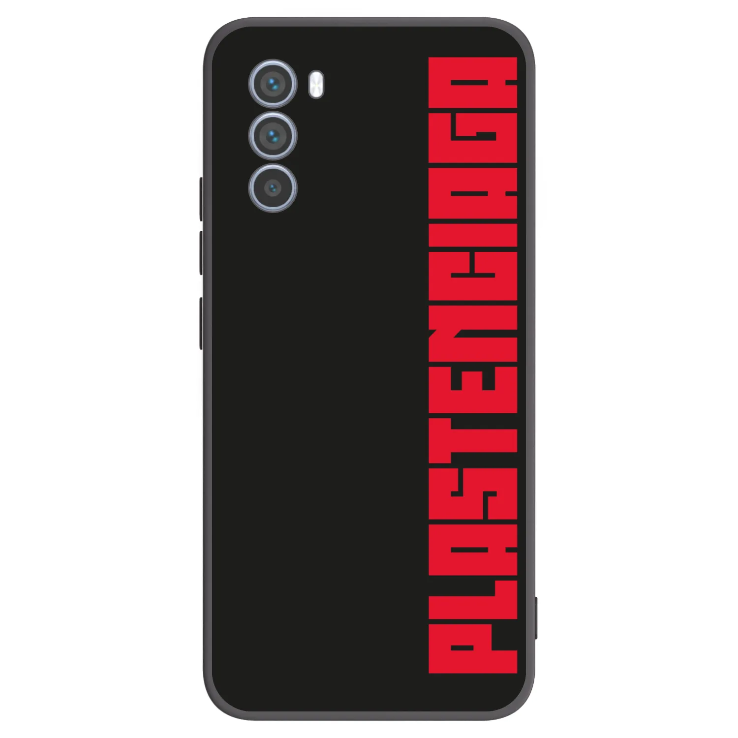 Picasee Motorola Moto G62 Hülle - Schwarzes Silikon - Plastenciaga