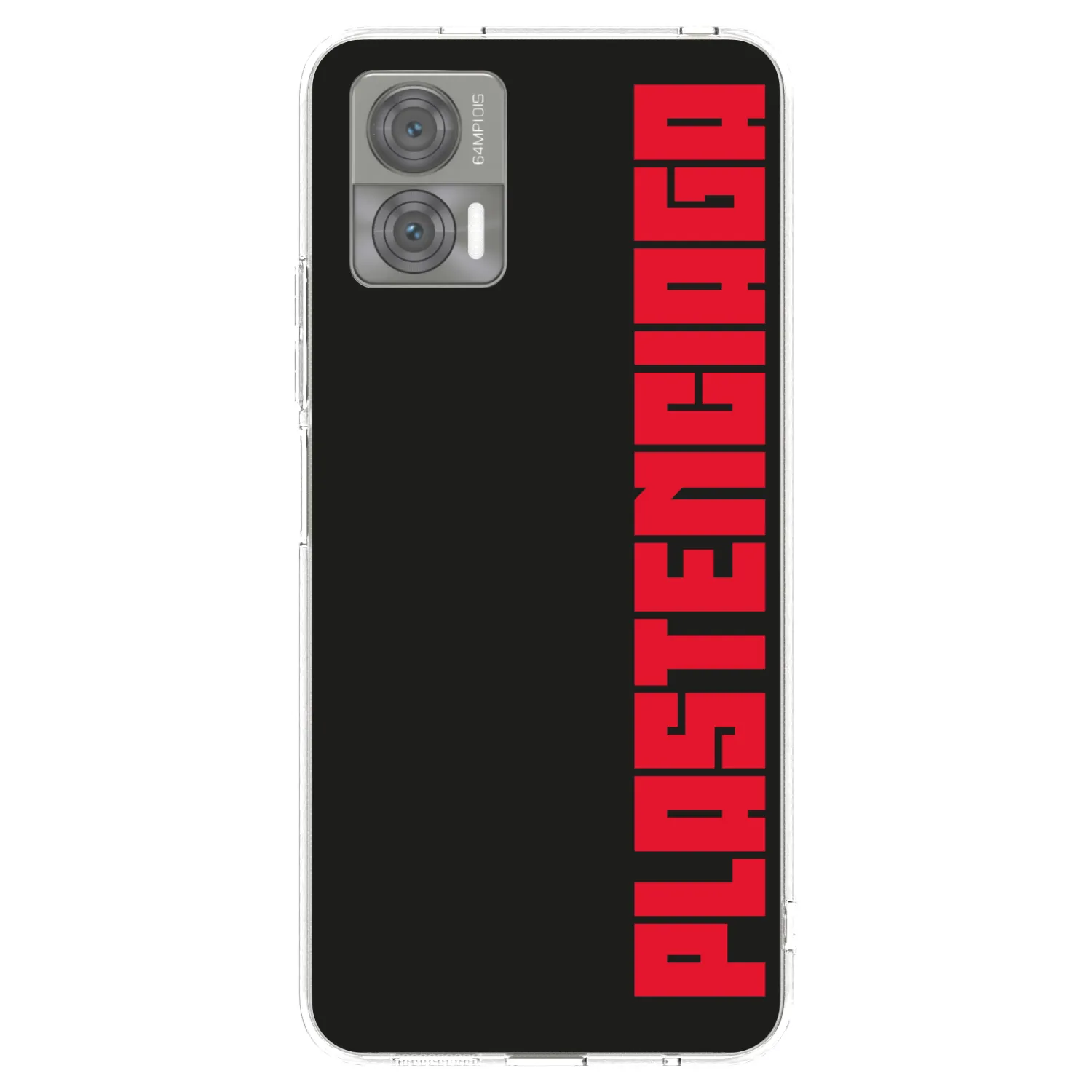 Picasee Motorola Edge 30 Neo Hülle - Transparentes Silikon - Plastenciaga