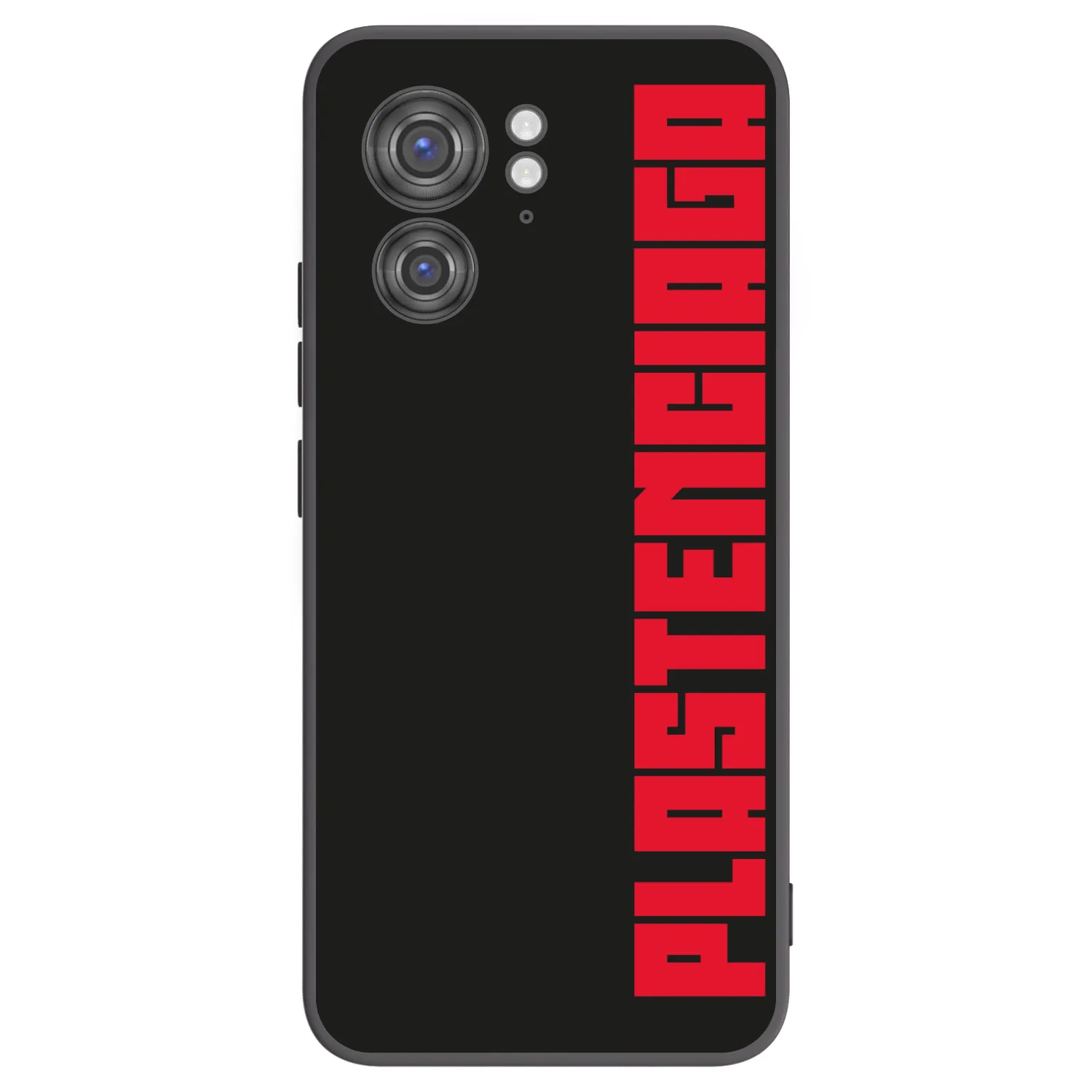 Picasee Motorola Edge 40 Hülle - Schwarzes Silikon - Plastenciaga