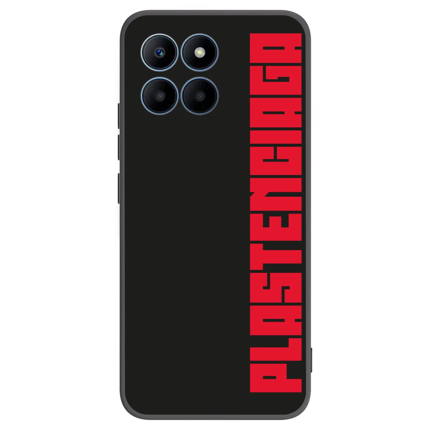 Picasee Honor 70 Lite Hülle - Schwarzes Silikon - Plastenciaga