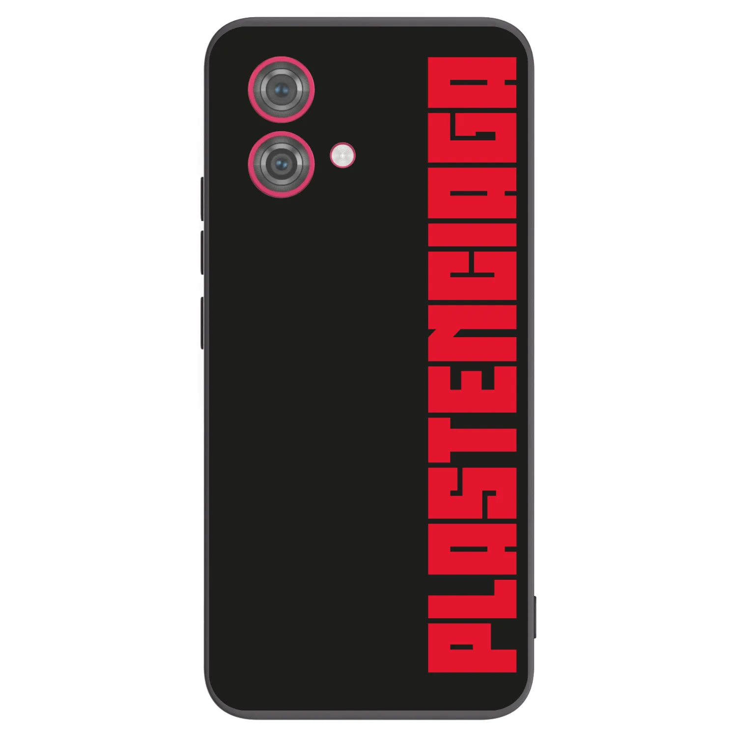 Picasee Motorola Moto G84 5G Hülle - Schwarzes Silikon - Plastenciaga