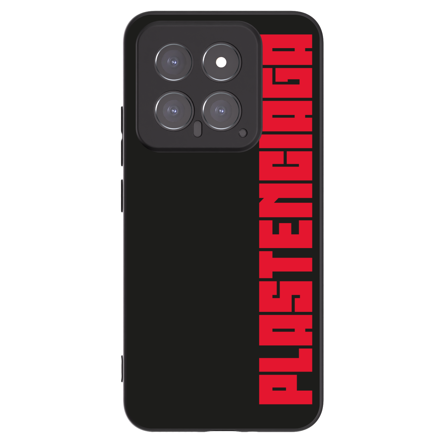 Picasee Xiaomi 14 Hülle - Schwarzes Silikon - Plastenciaga