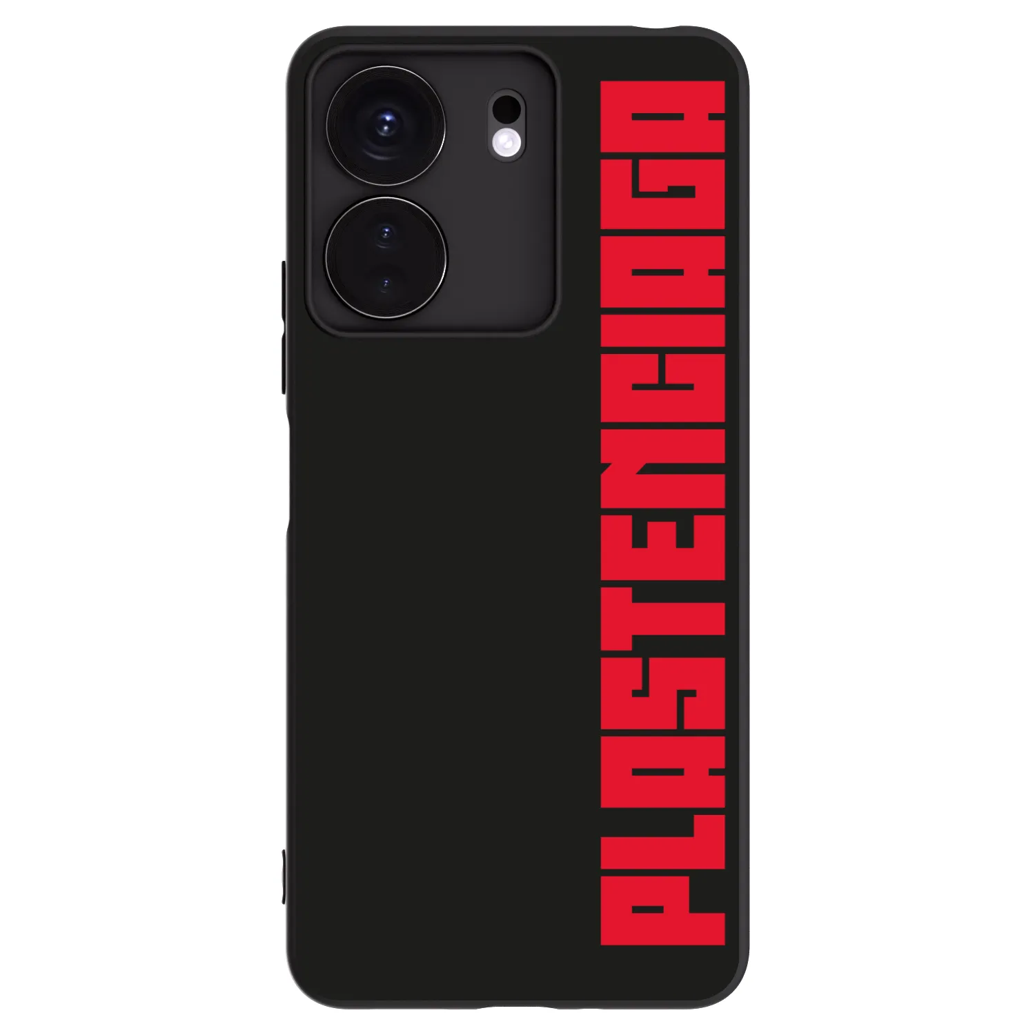 Picasee Xiaomi Redmi 13C 4G Hülle - Schwarzes Silikon - Plastenciaga