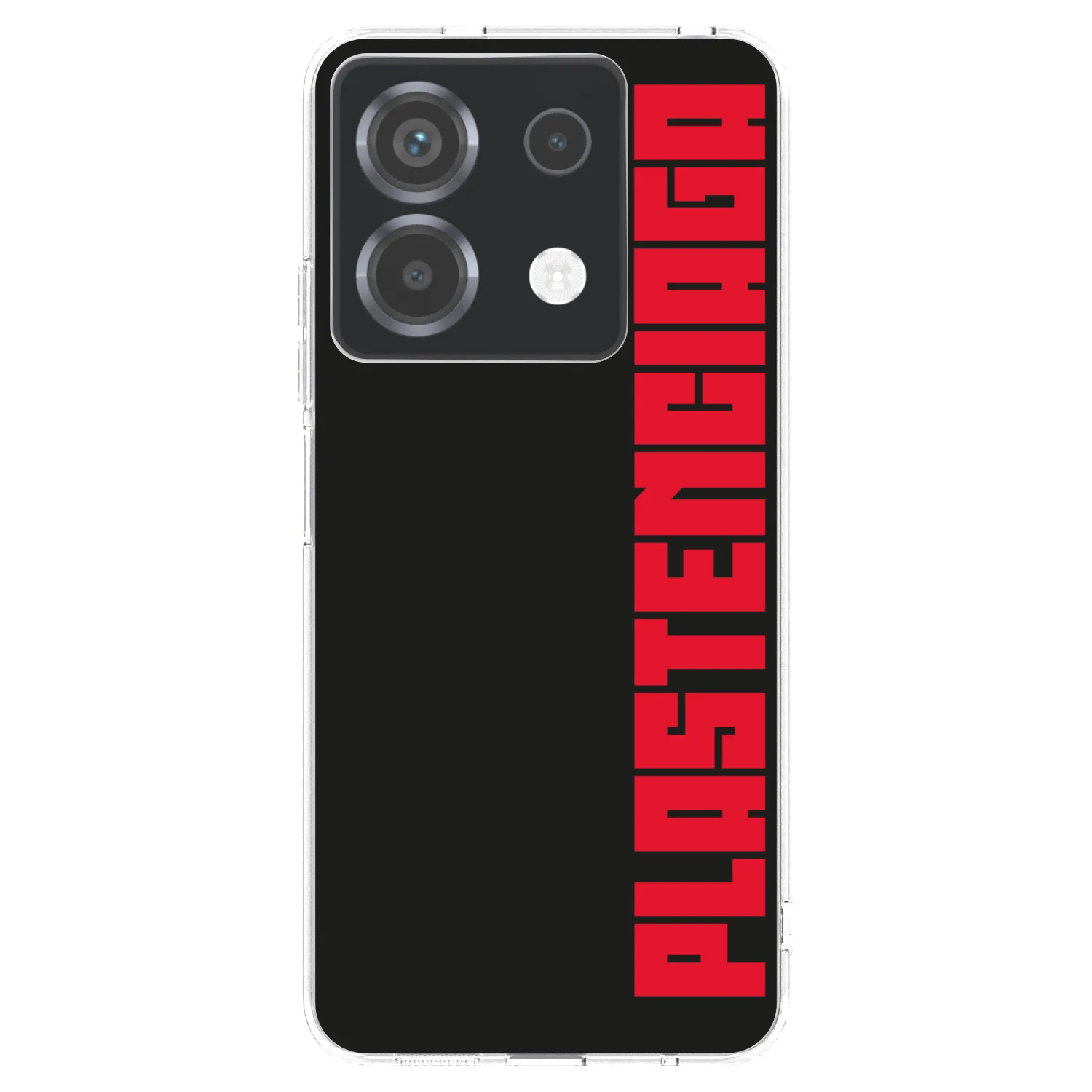 Picasee Xiaomi Poco X6 Hülle - Transparentes Silikon - Plastenciaga