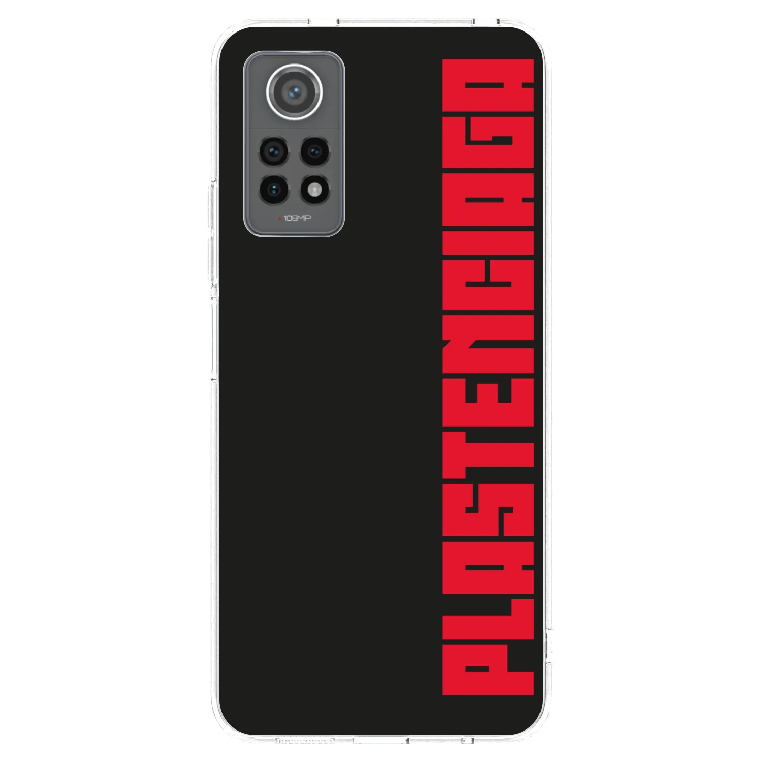 Picasee Xiaomi Redmi Note 12 Pro 4G Hülle - Transparentes Silikon - Plastenciaga