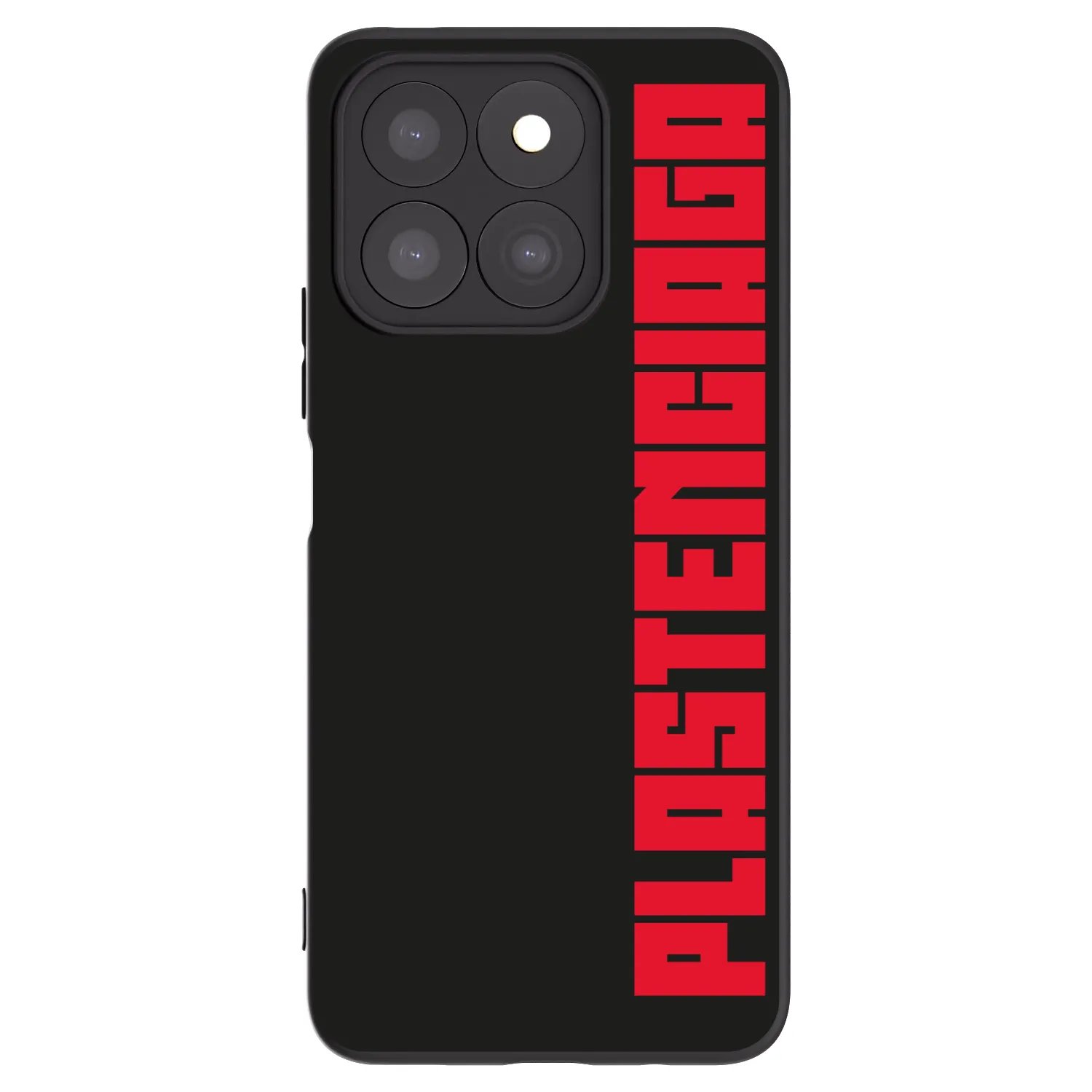 Picasee Honor X8b Hülle - Schwarzes Silikon - Plastenciaga