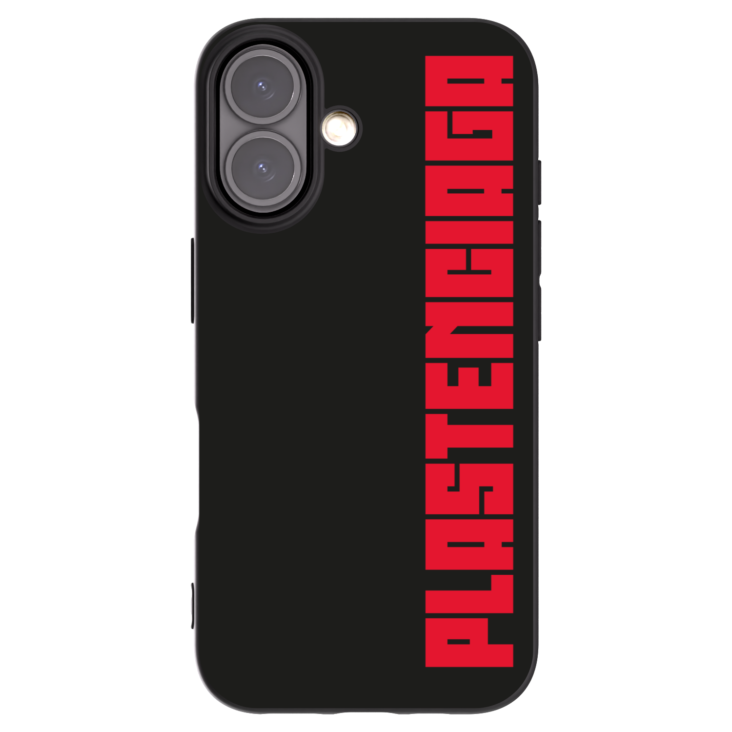 Picasee Apple iPhone 16 Hülle - Schwarzes Silikon - Plastenciaga