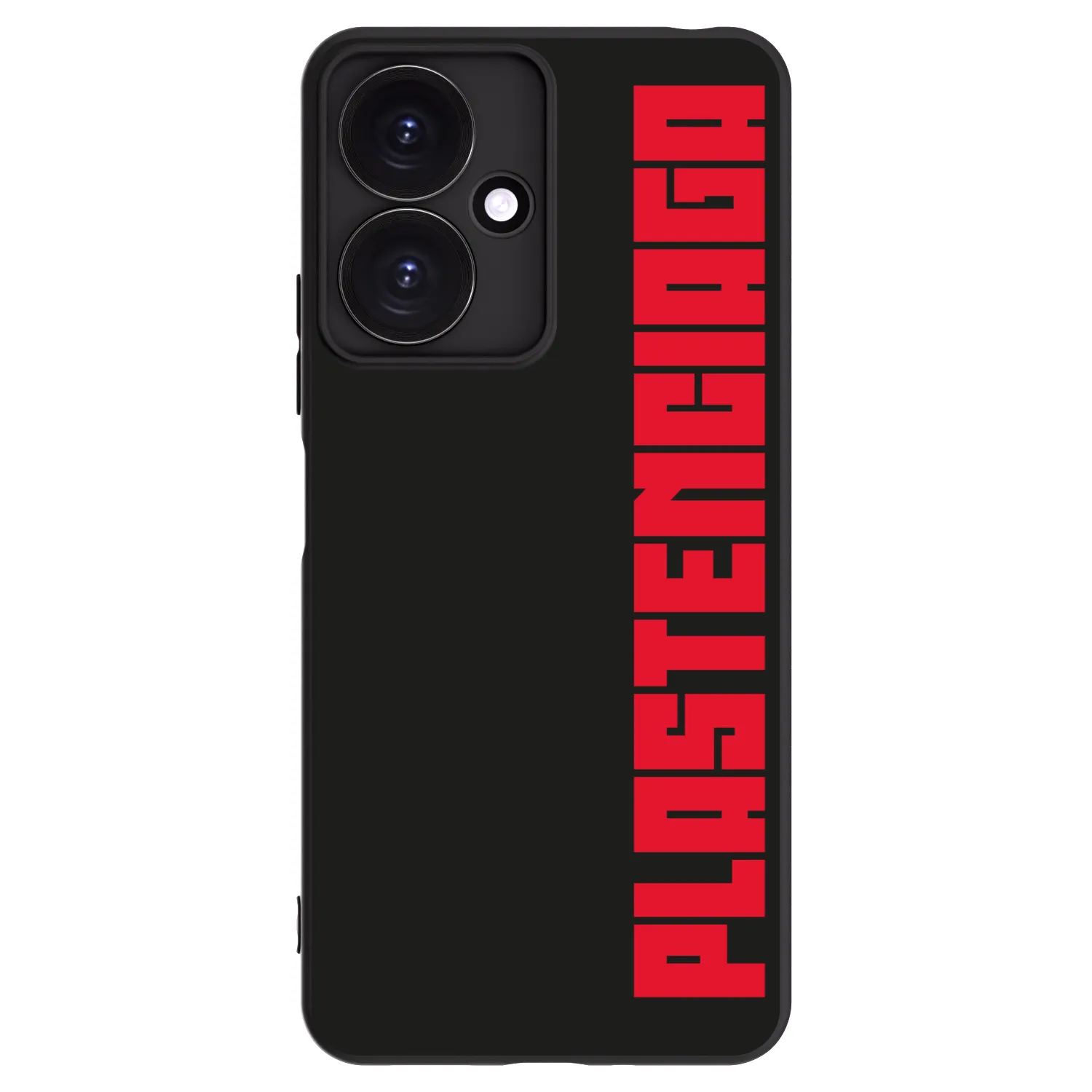 Picasee Xiaomi Redmi 13C 5G Hülle - Schwarzes Silikon - Plastenciaga