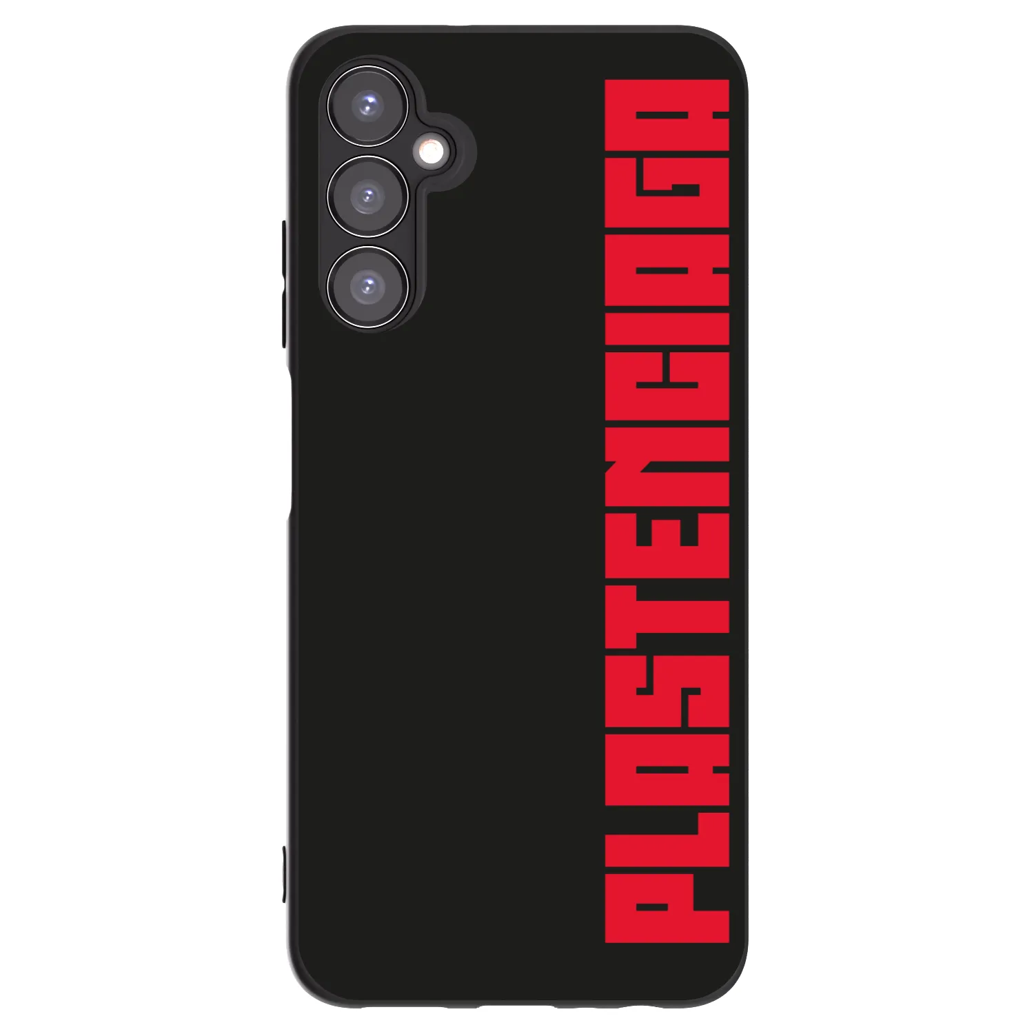 Picasee Samsung Galaxy A05s A057G Hülle - Schwarzes Silikon - Plastenciaga