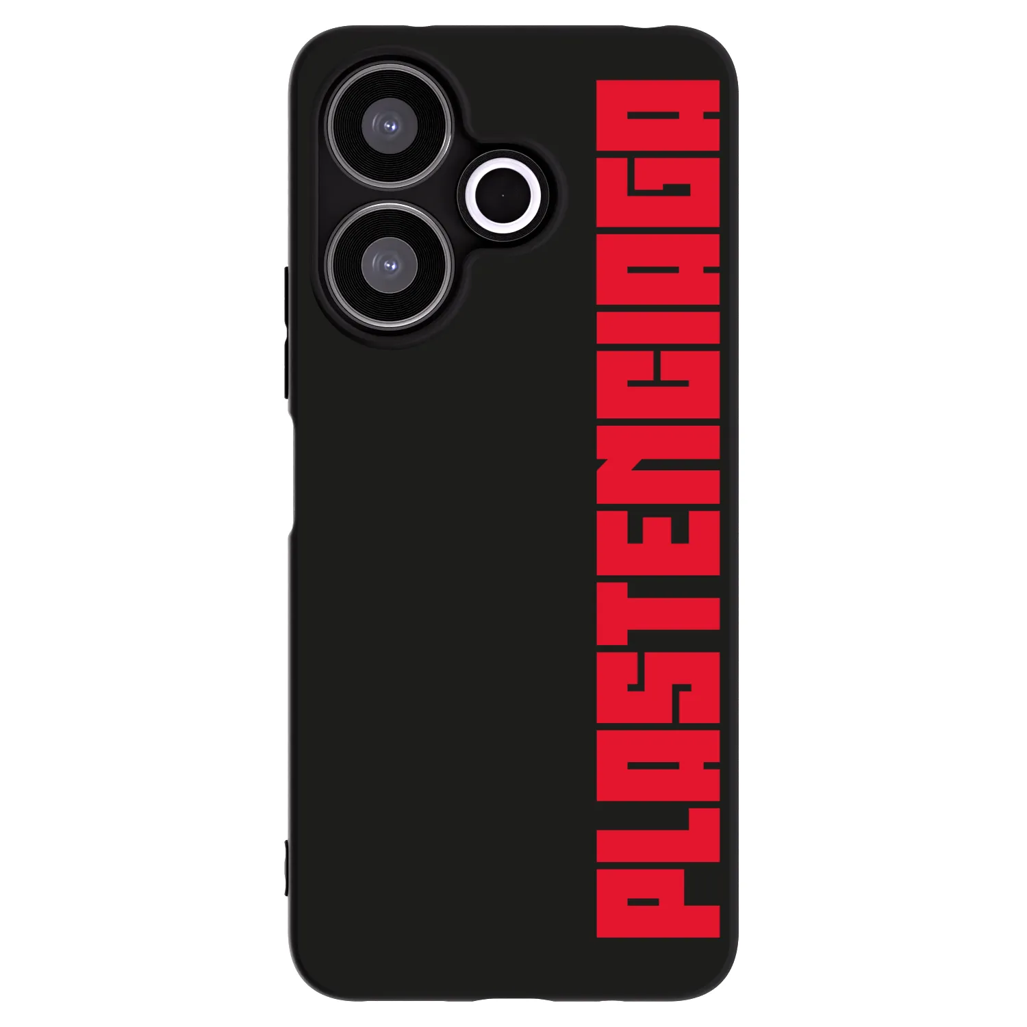 Picasee Xiaomi Redmi 13 4G Hülle - Schwarzes Silikon - Plastenciaga