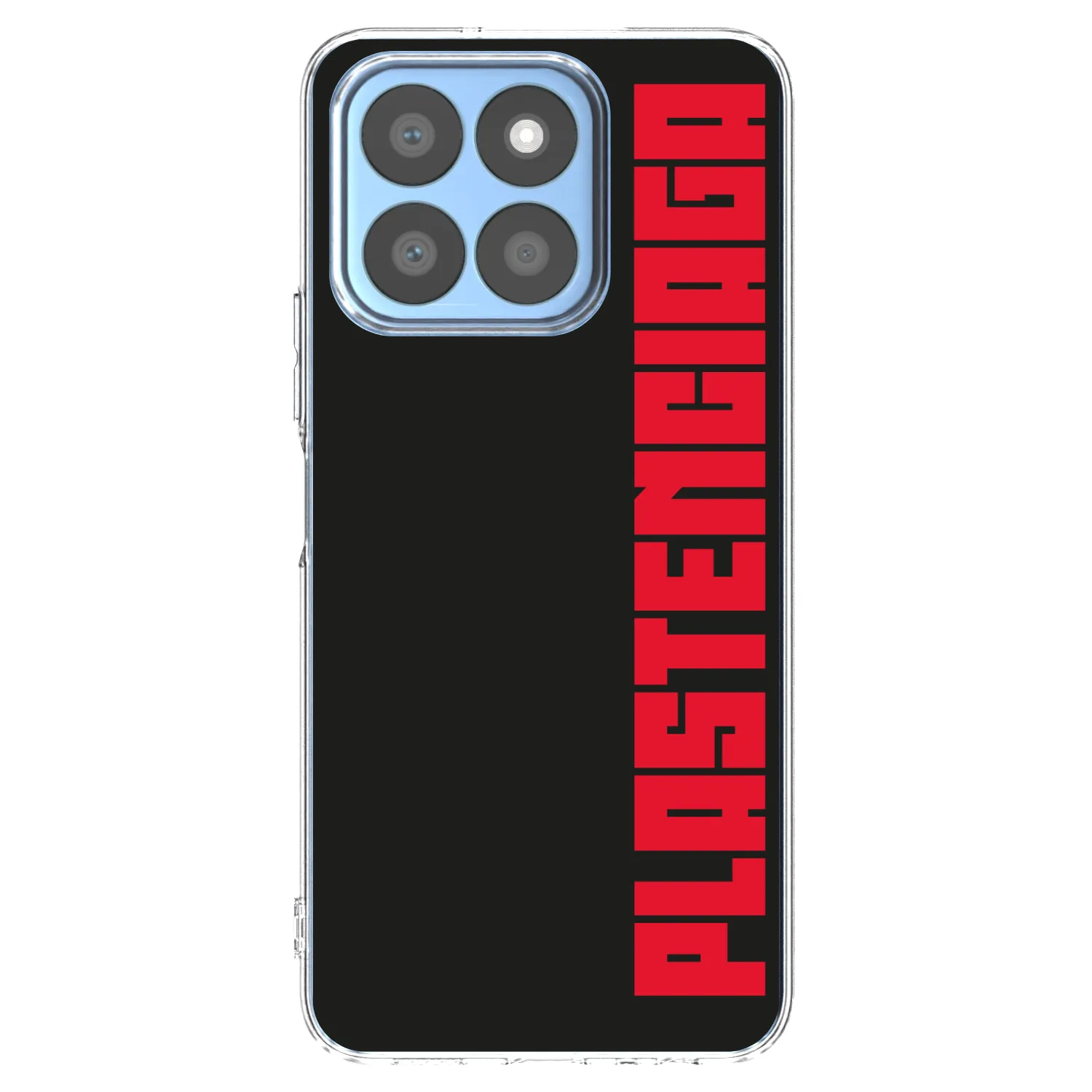 Picasee Honor X8c Hülle - Transparentes Silikon - Plastenciaga