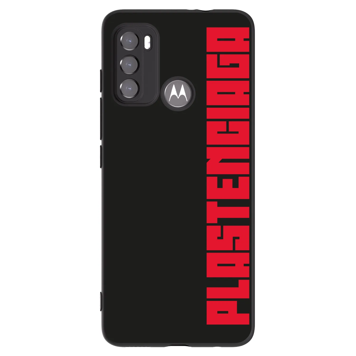 Picasee Motorola Edge 60 5G Hülle - Schwarzes Silikon - Plastenciaga