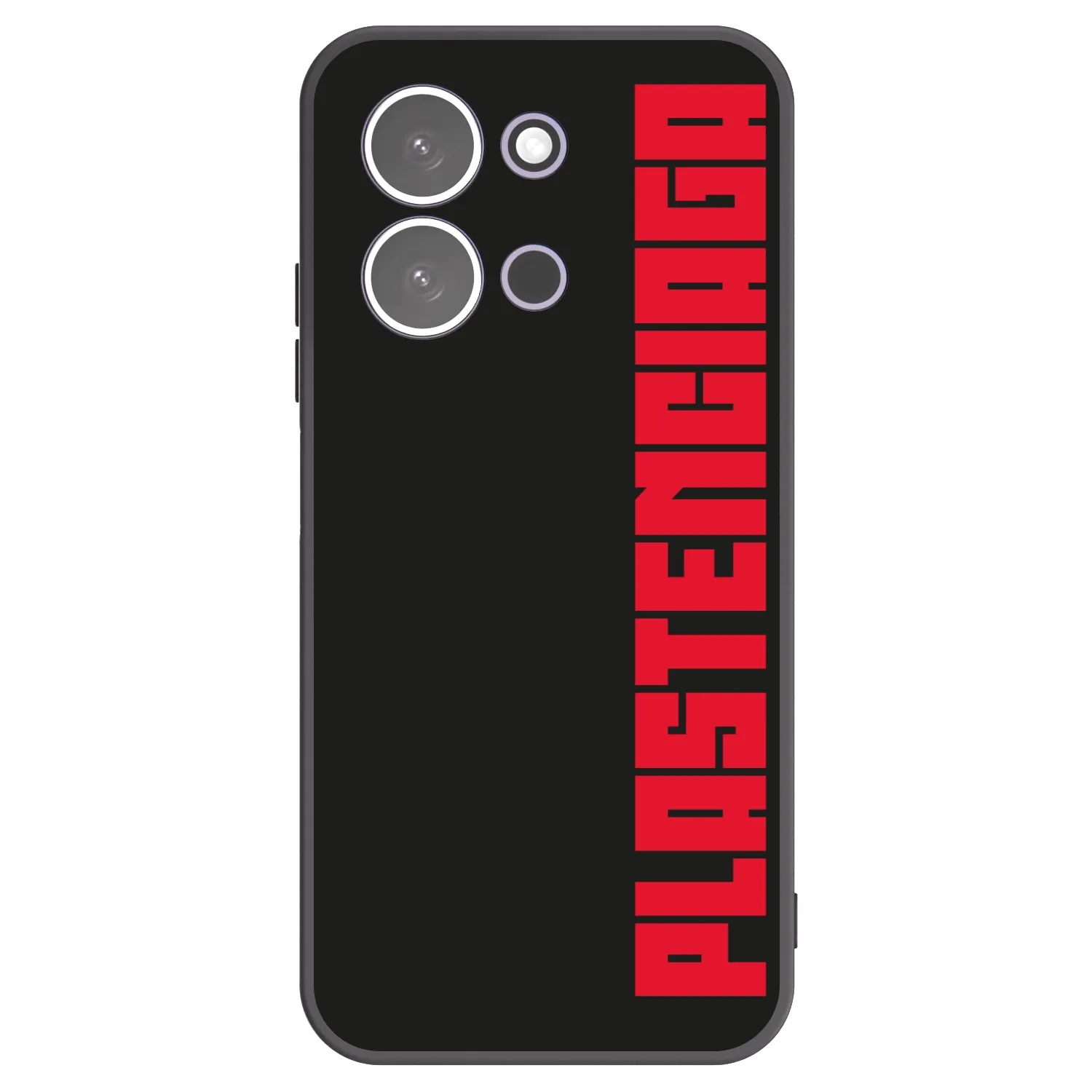 Picasee Xiaomi Redmi 15C 5G Hülle - Schwarzes Silikon - Plastenciaga