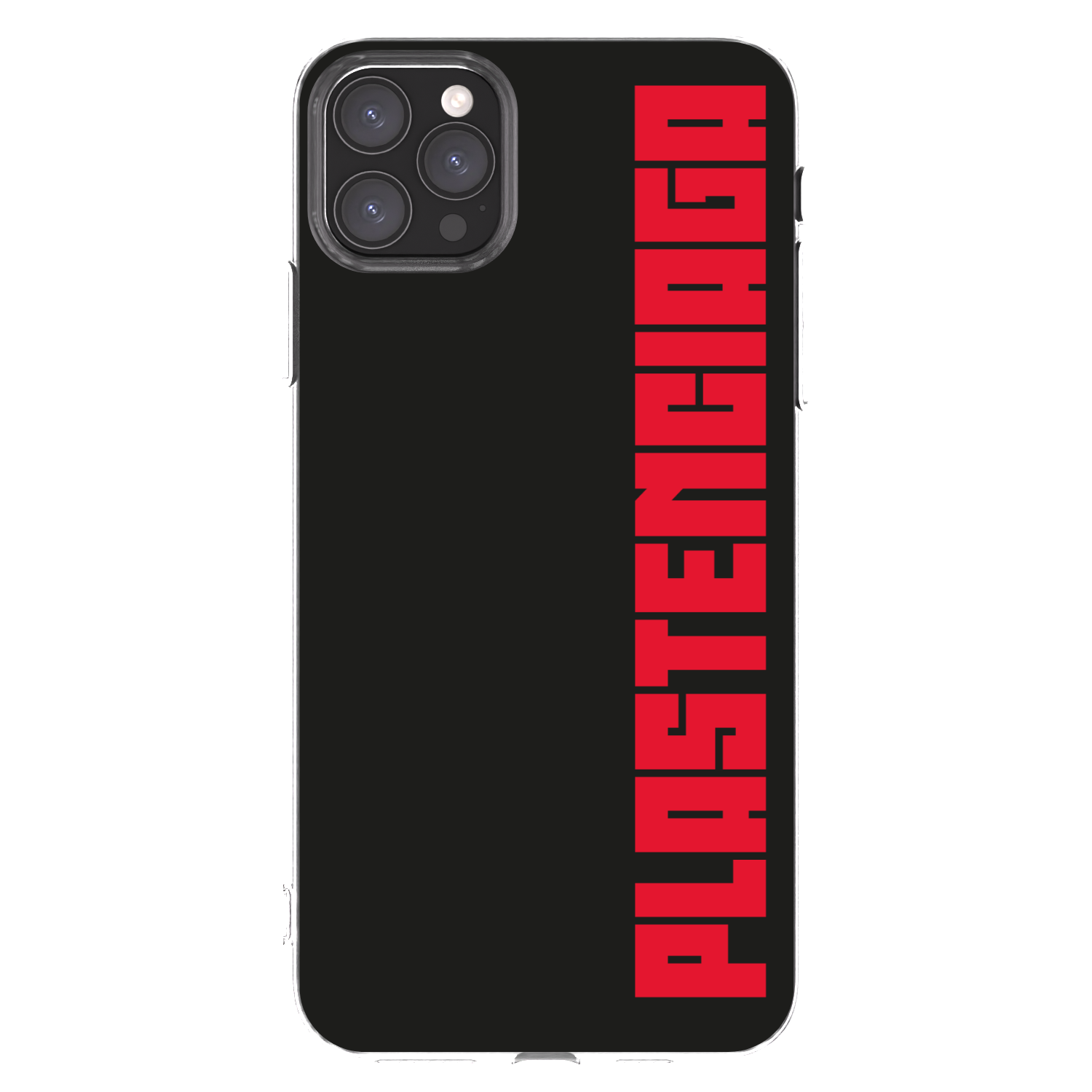 Picasee Apple iPhone 11 Pro Max Hülle - Transparentes Silikon - Plastenciaga
