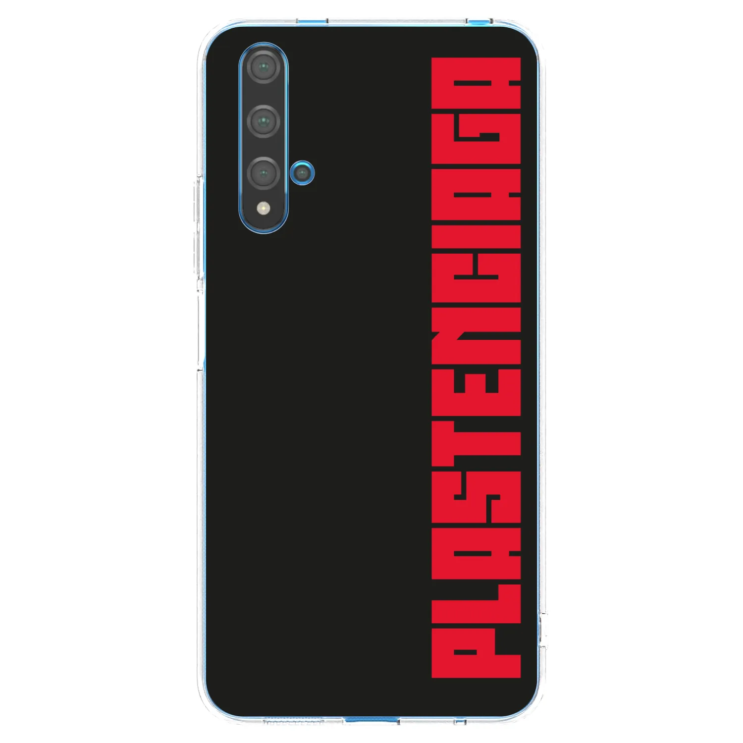 Picasee Huawei Nova 5T Hülle - Transparentes Silikon - Plastenciaga