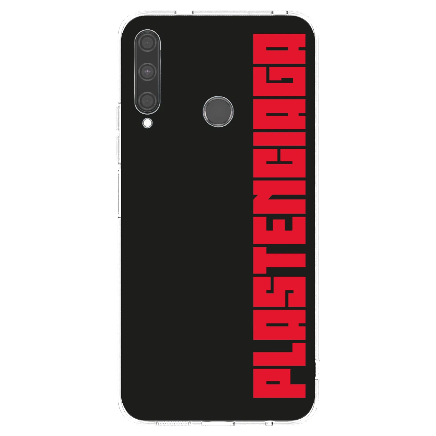 Picasee Huawei P40 Lite E Hülle - Transparentes Silikon - Plastenciaga