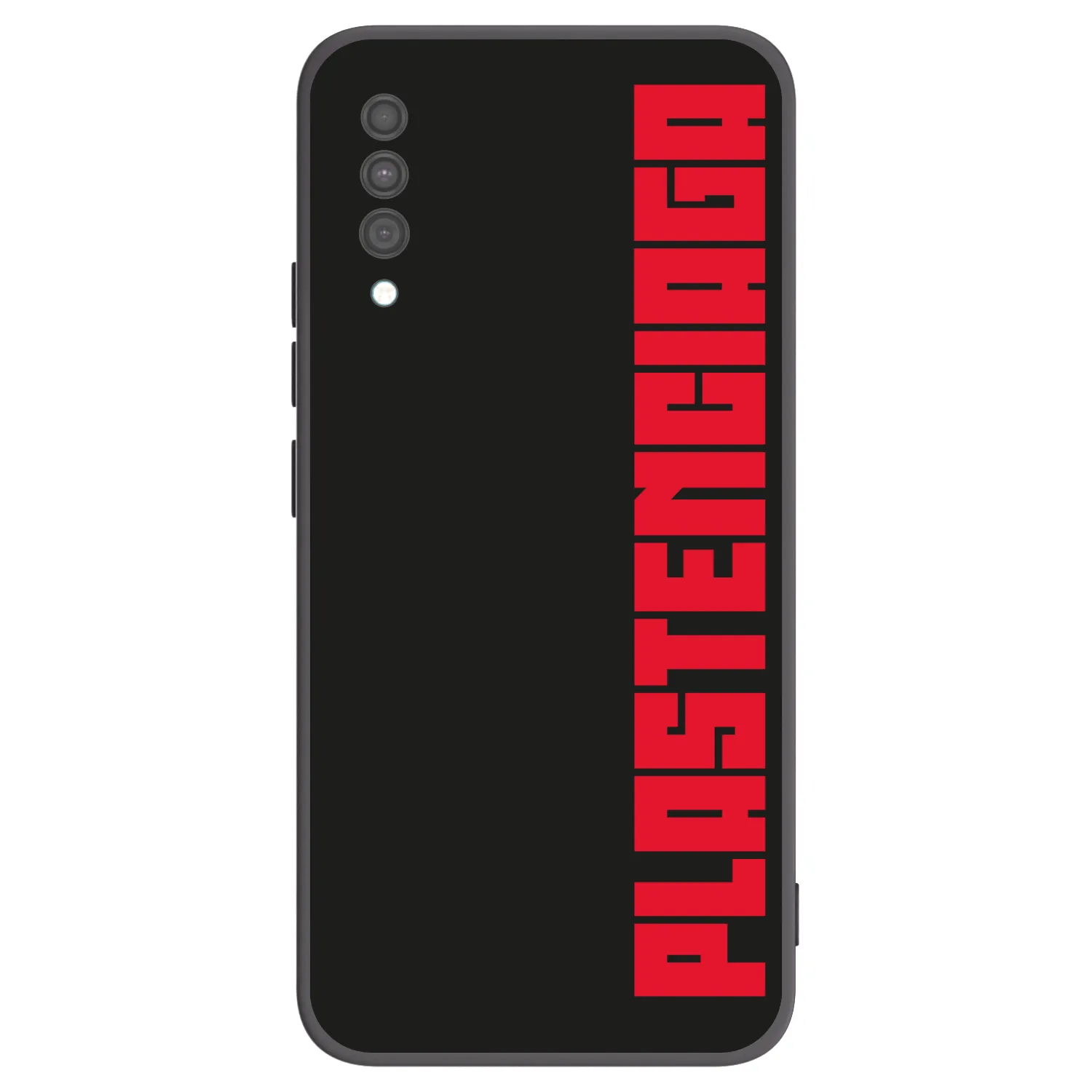 Picasee Samsung Galaxy A30s A307F Hülle - Schwarzes Silikon - Plastenciaga