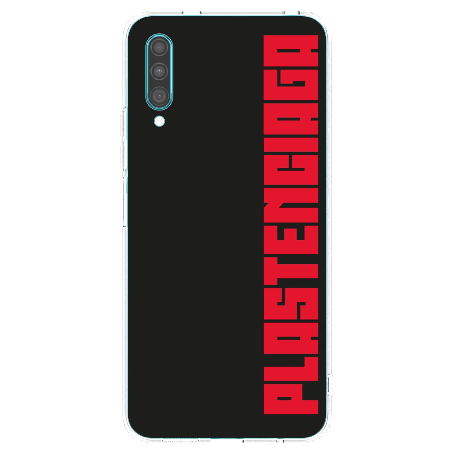 Picasee Samsung Galaxy A30s A307F Hülle - Transparentes Silikon - Plastenciaga