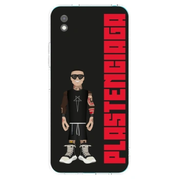 Picasee Xiaomi Redmi 9A Hülle - Schwarzes Silikon - Tomáš Rajchl