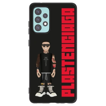 Picasee Samsung Galaxy A72 A725F Hülle - Schwarzes Silikon - Tomáš Rajchl