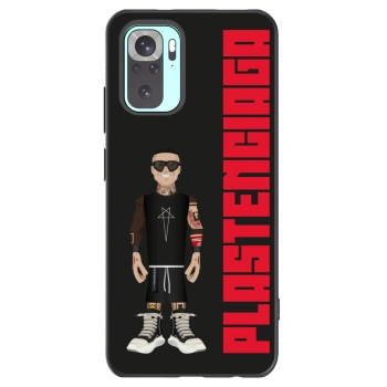 Picasee Xiaomi Redmi Note 10 Pro Hülle - Schwarzes Silikon - Tomáš Rajchl